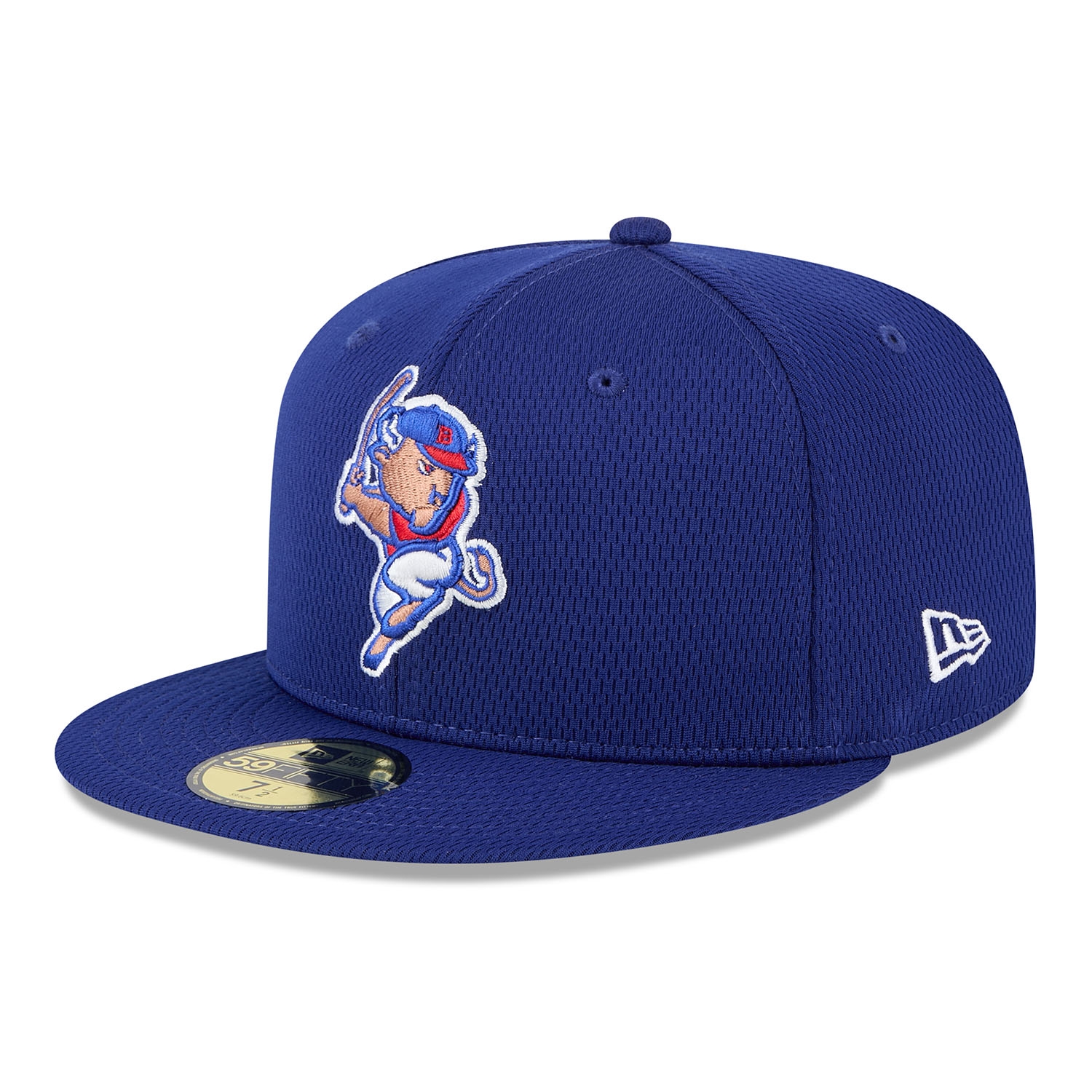Buffalo Bisons MiLB Batting Practice Authentic 59FIFTY Fitted Cap Blau