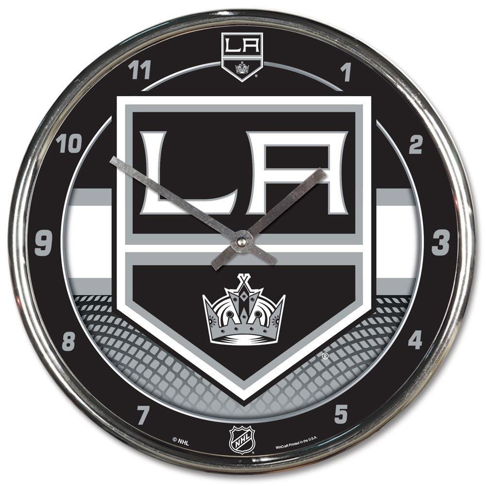 Los Angeles Kings Chrome NHL Wanduhr