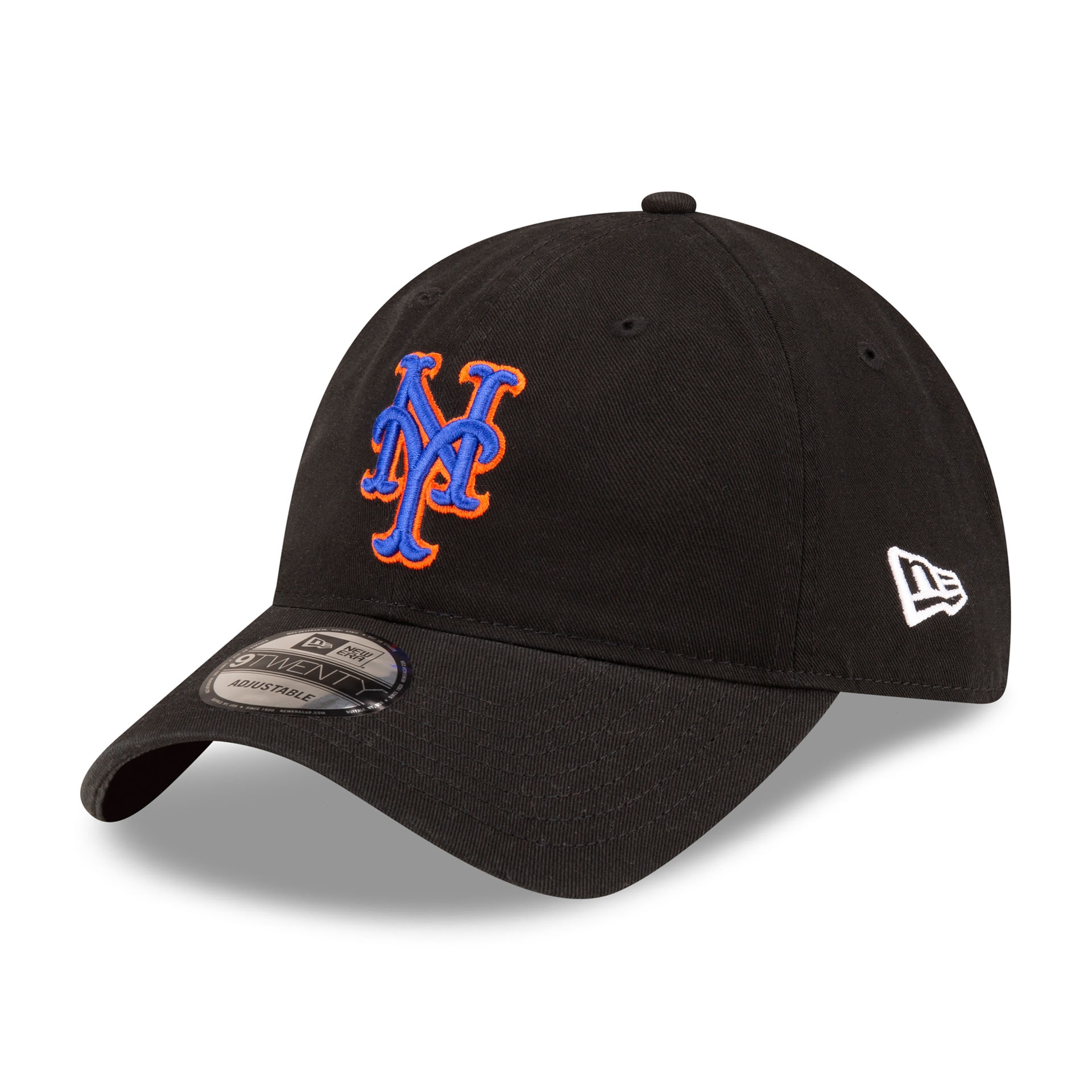 New York Mets Core Classic 9TWENTY Adjustable MLB Cap Schwarz