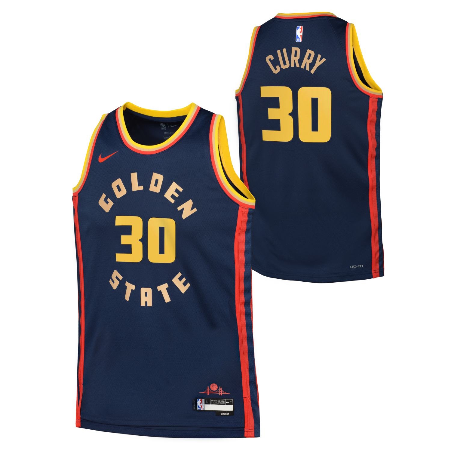 Nike Steph Curry #30 Golden State Warriors 2024-25 City Edition