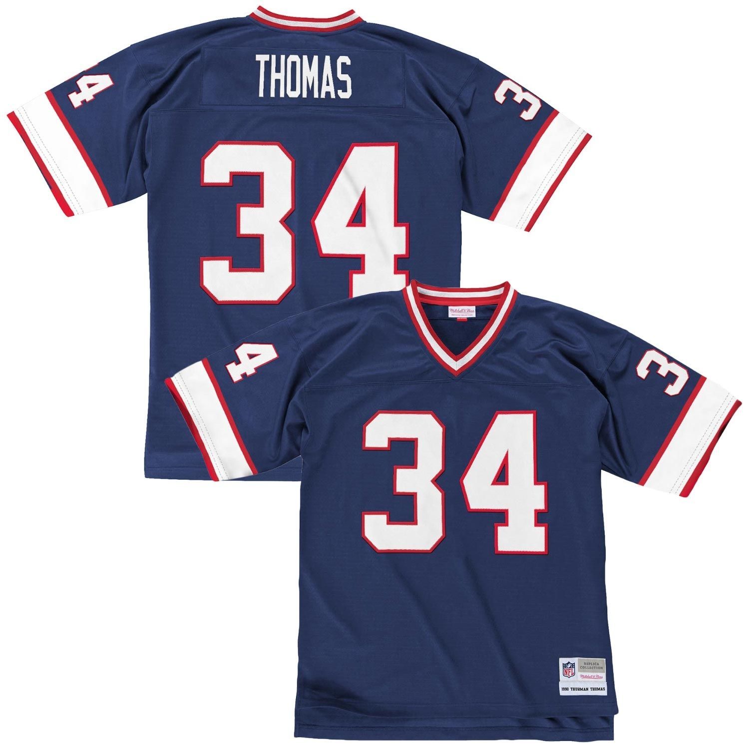 Thurman Thomas #34 Buffalo Bills Legacy Throwback NFL Trikot