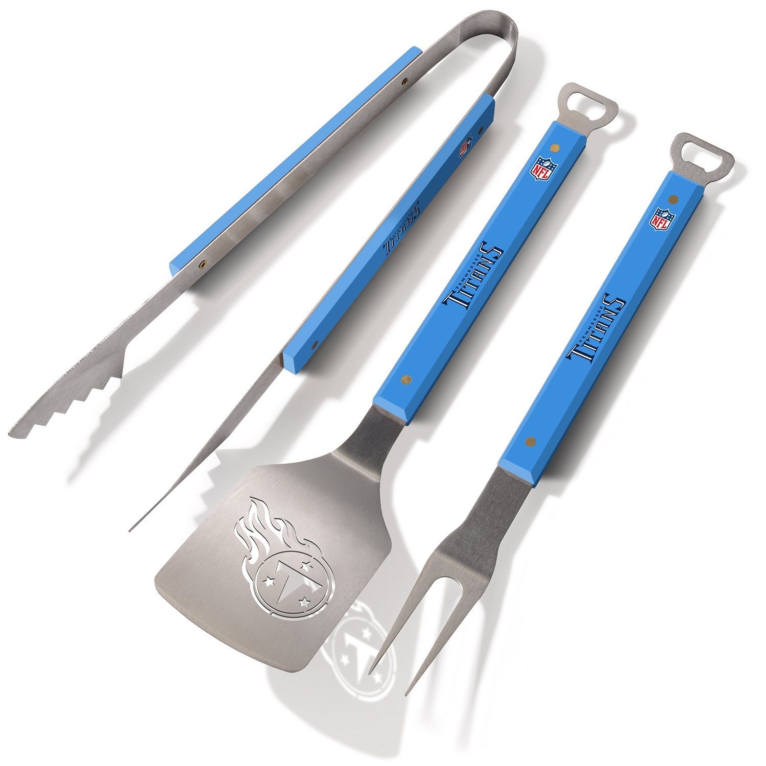 Tennessee Titans Spirit NFL Barbecue Grillbesteck-Set (3-Teilig)