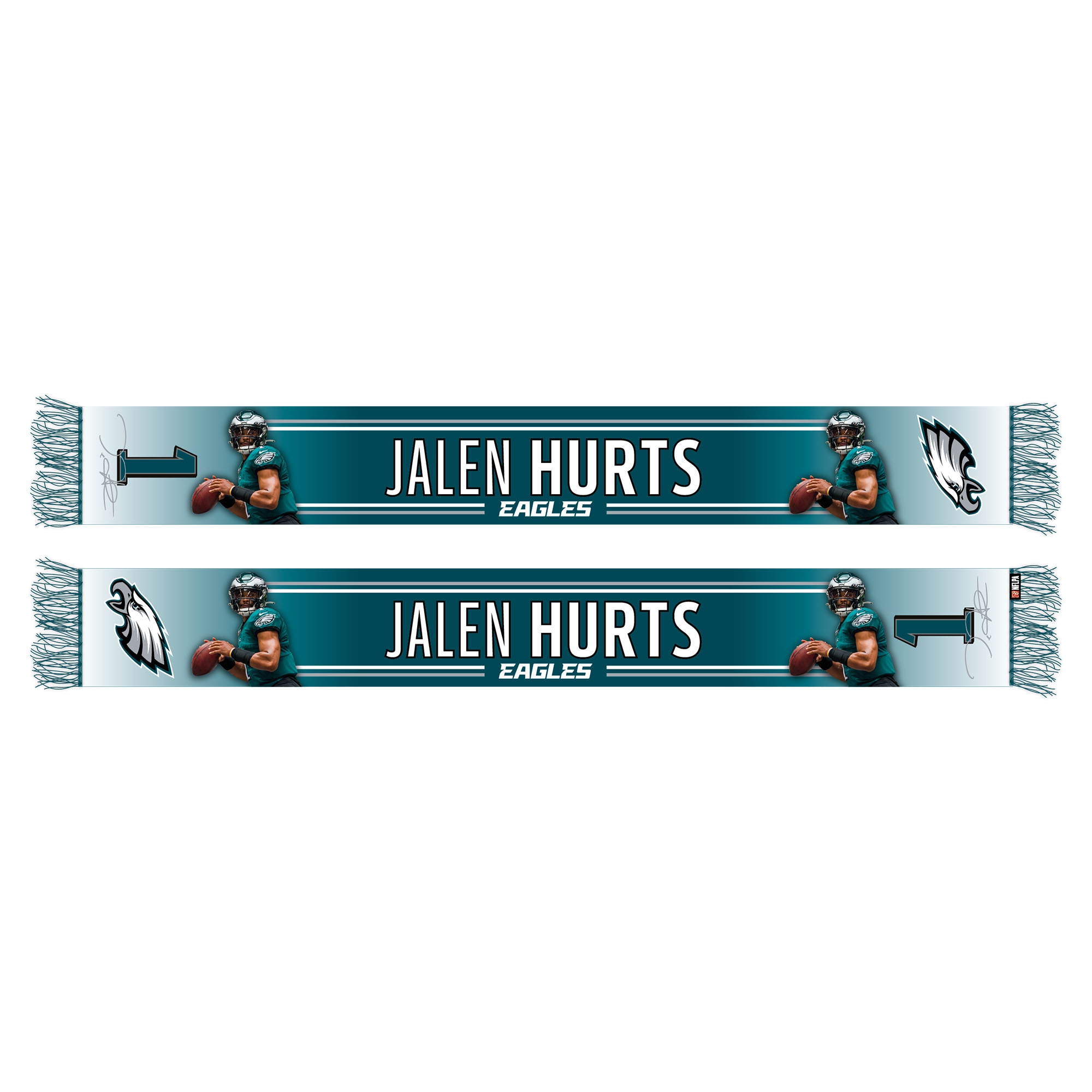 Jalen Hurts Philadelphia Eagles HD NFL Scarf