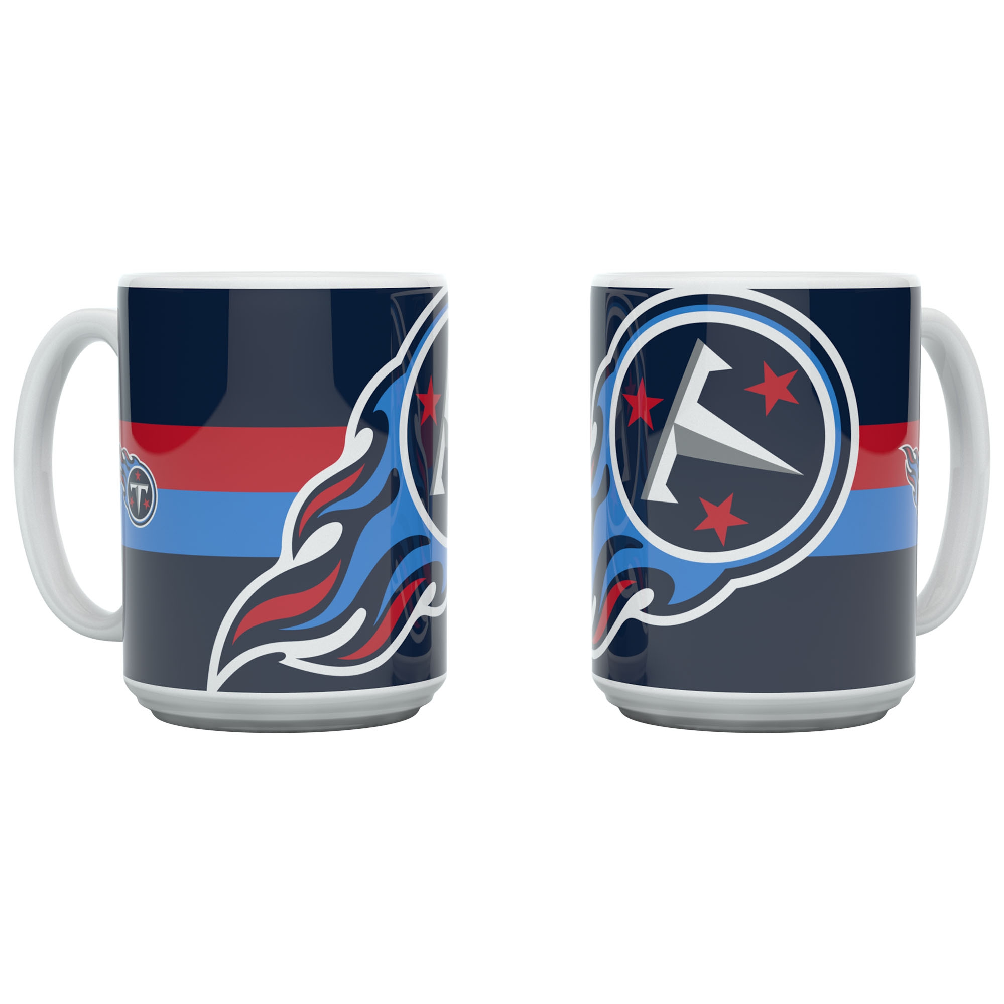 Tennessee Titans Triple Logo Jumbo NFL Mug (450 ml)