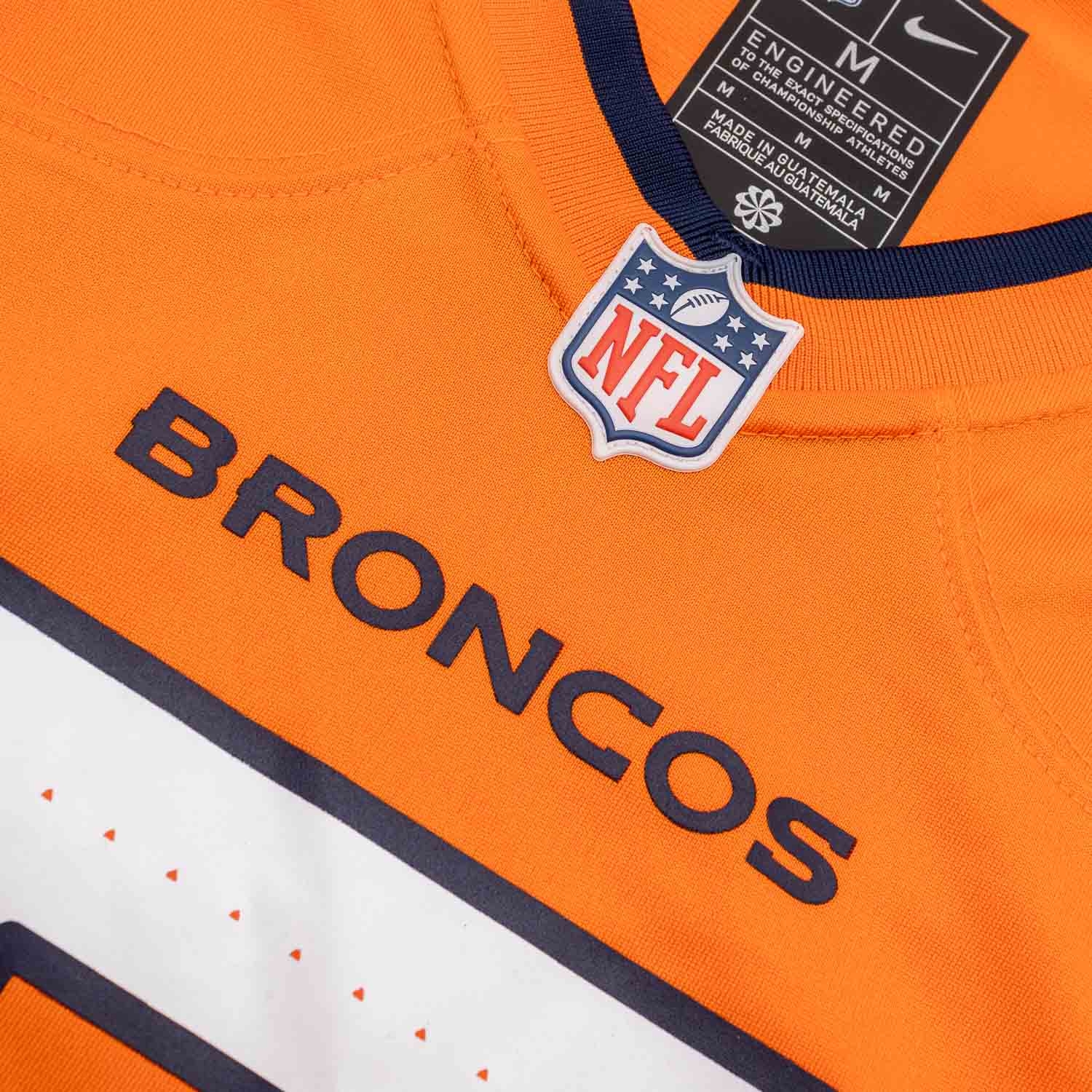 Nike John Elway #7 Denver Broncos Game NFL Jersey Orange