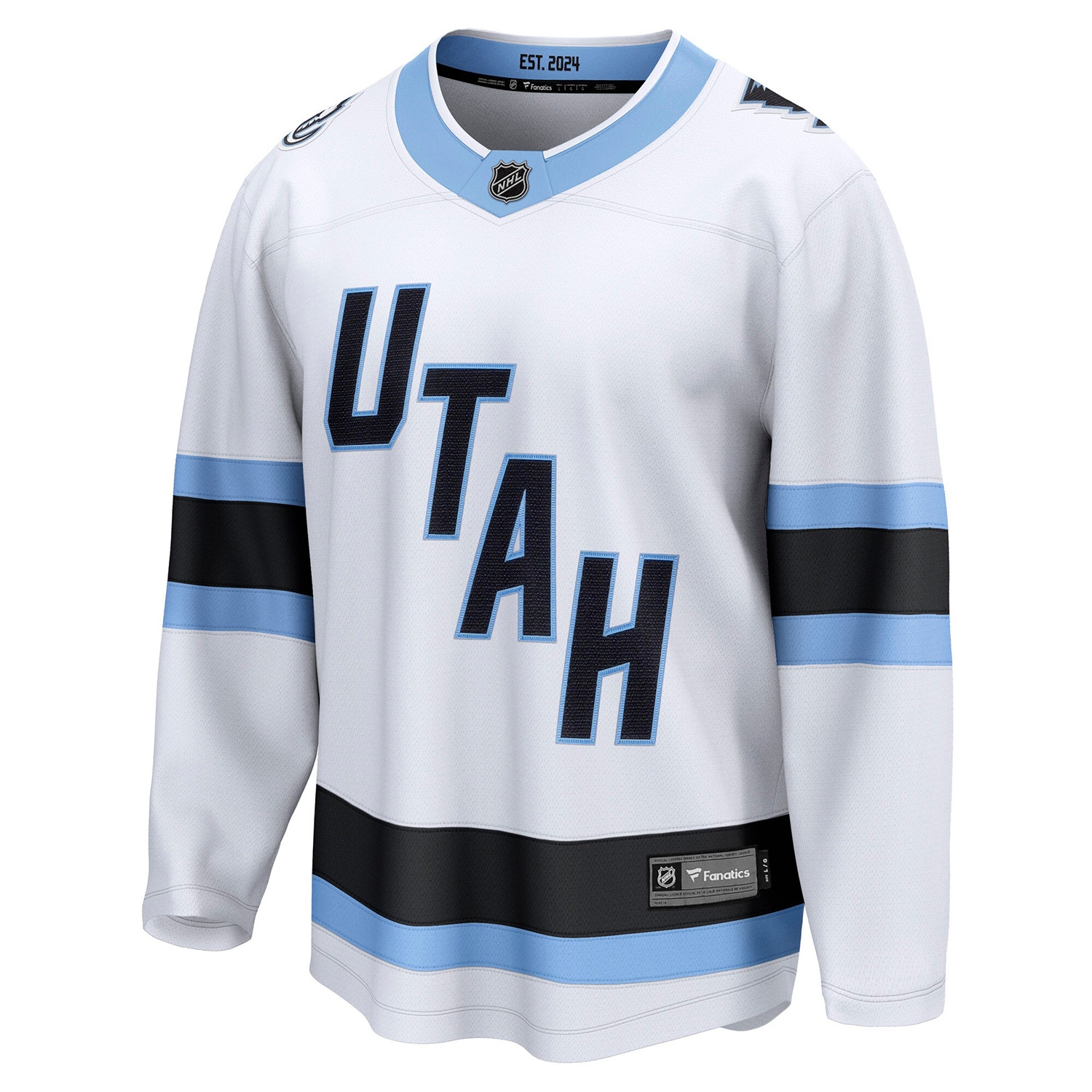 Utah Mammoth Breakaway NHL Trikot Road Weiß