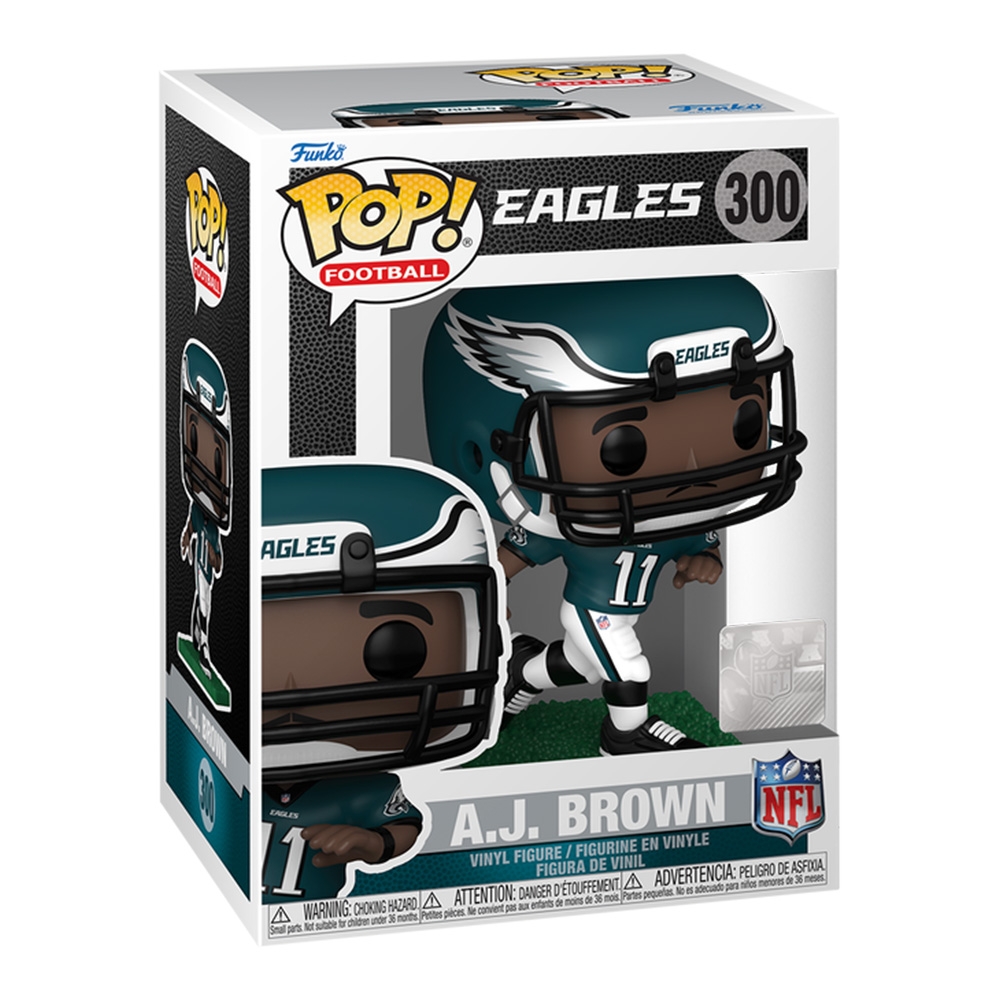 Funko POP! #300 A.J. Brown Philadelphia Eagles Vinyl NFL Figur