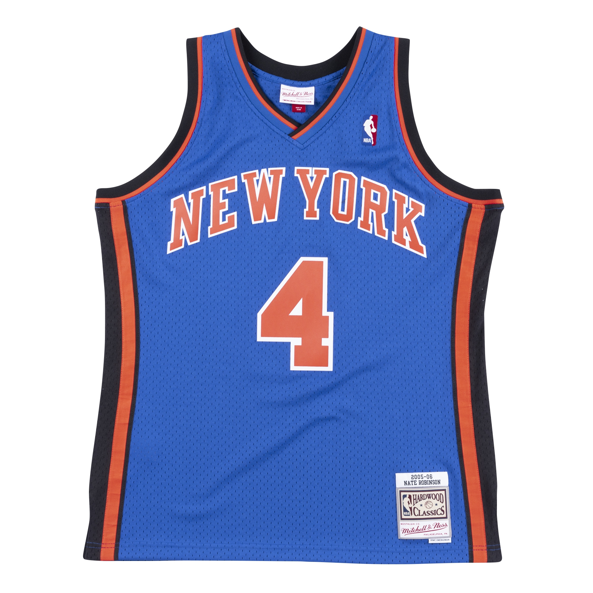 Nate Robinson #4 New York Knicks 2005-06 Swingman NBA Trikot Blau