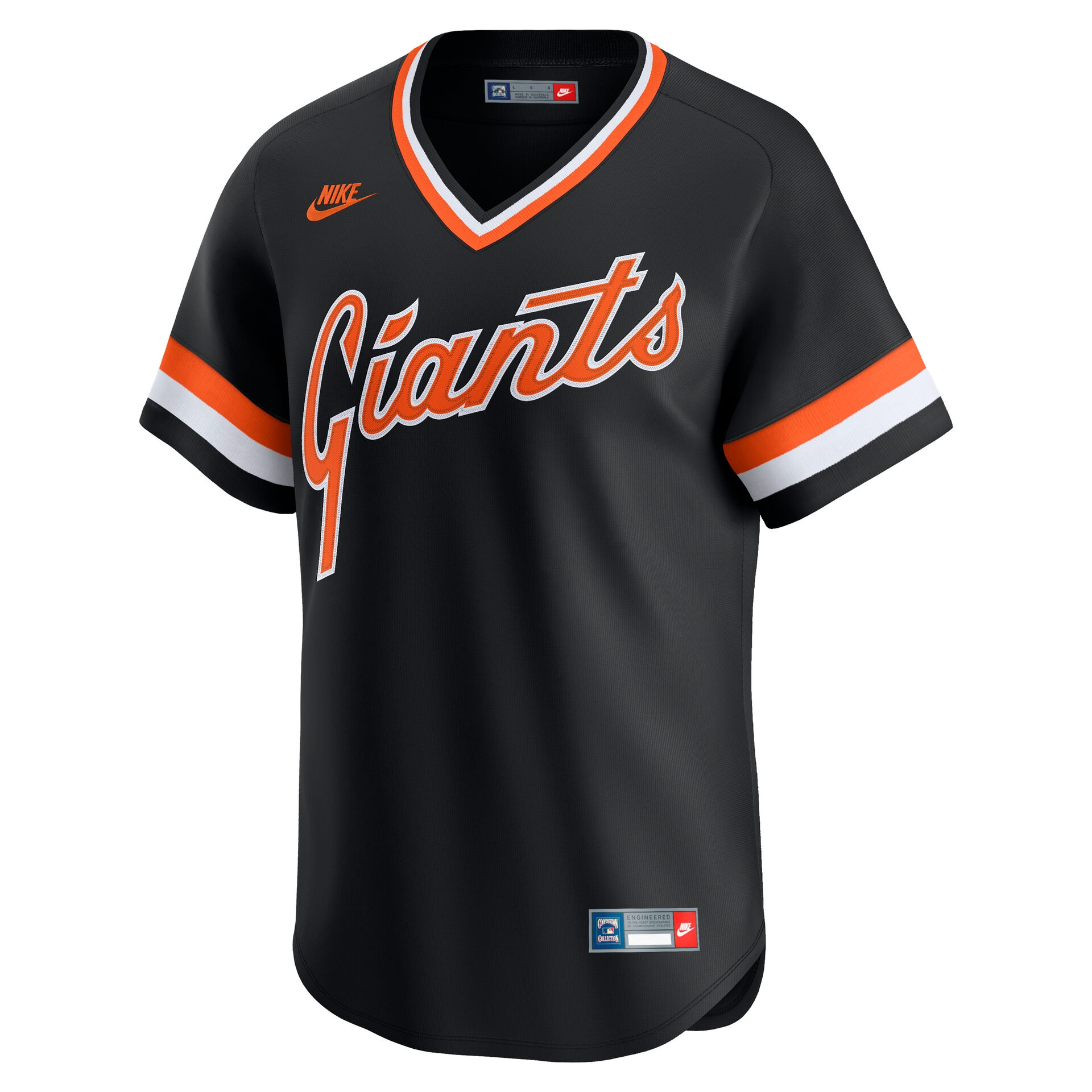 San Francisco Giants Cooperstown Limited MLB Trikot Schwarz