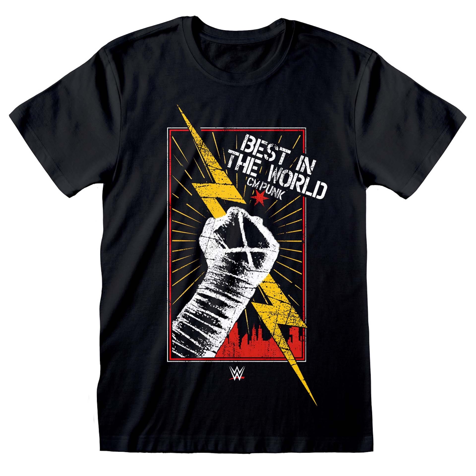 CM Punk Best in the World WWE T-Shirt Schwarz