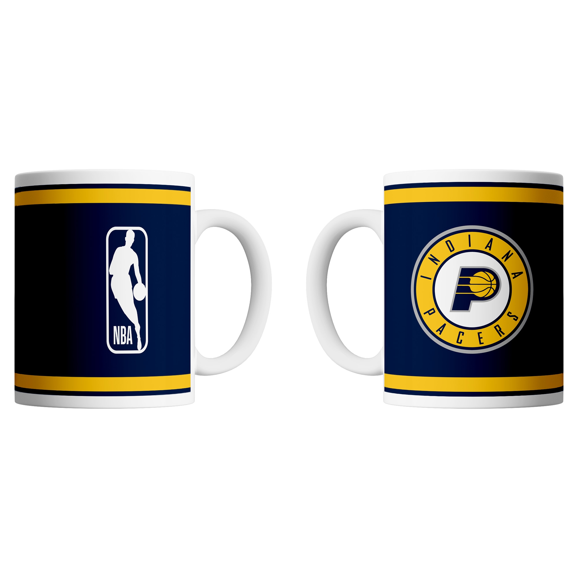 Indiana Pacers Logo & Shield NBA Mug (330 ml)