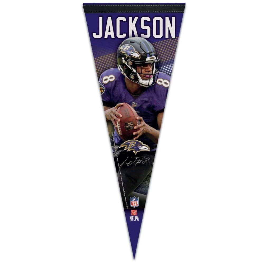 Lamar Jackson Baltimore Ravens Premium WinCraft NFL Wimpel