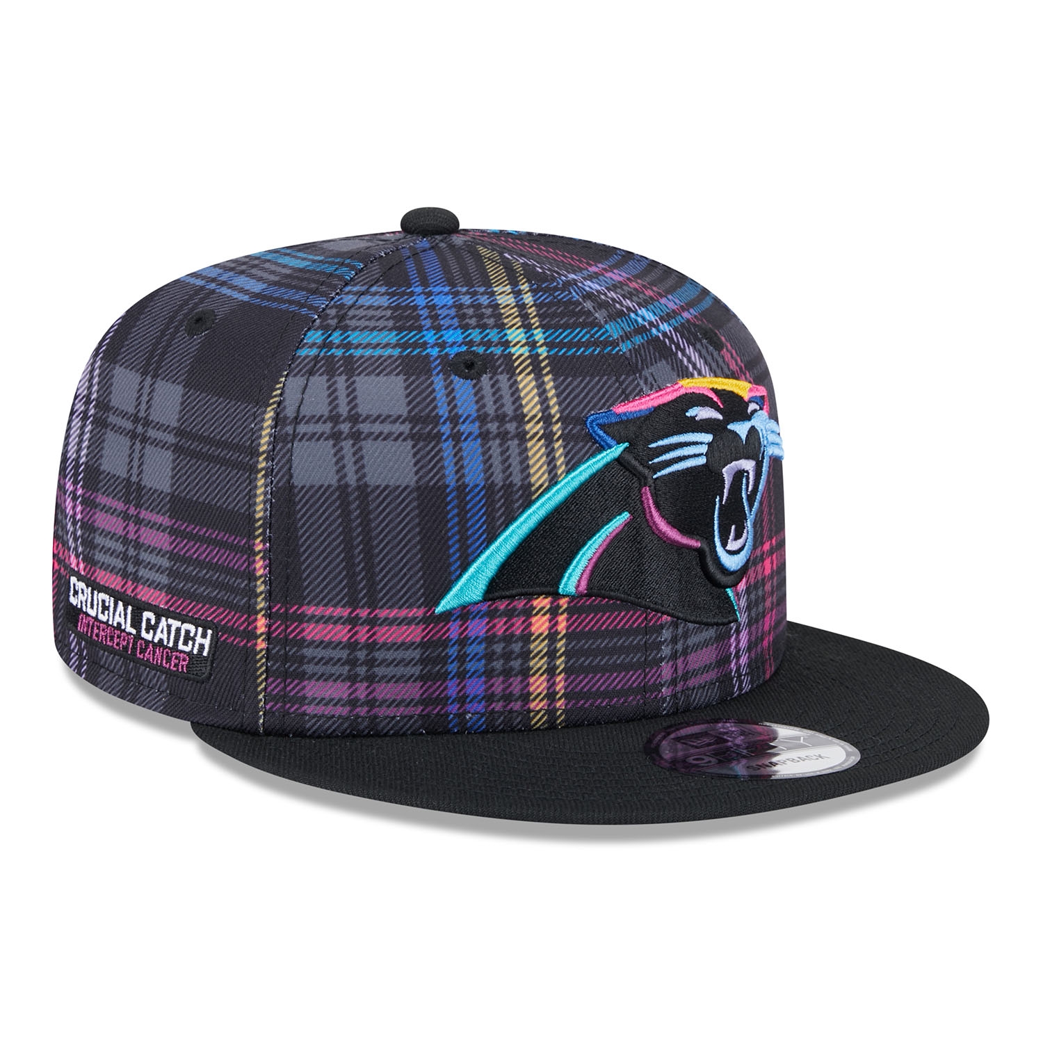 Carolina Panthers 2024 NFL Crucial Catch New Era 9FIFTY Snapback Cap