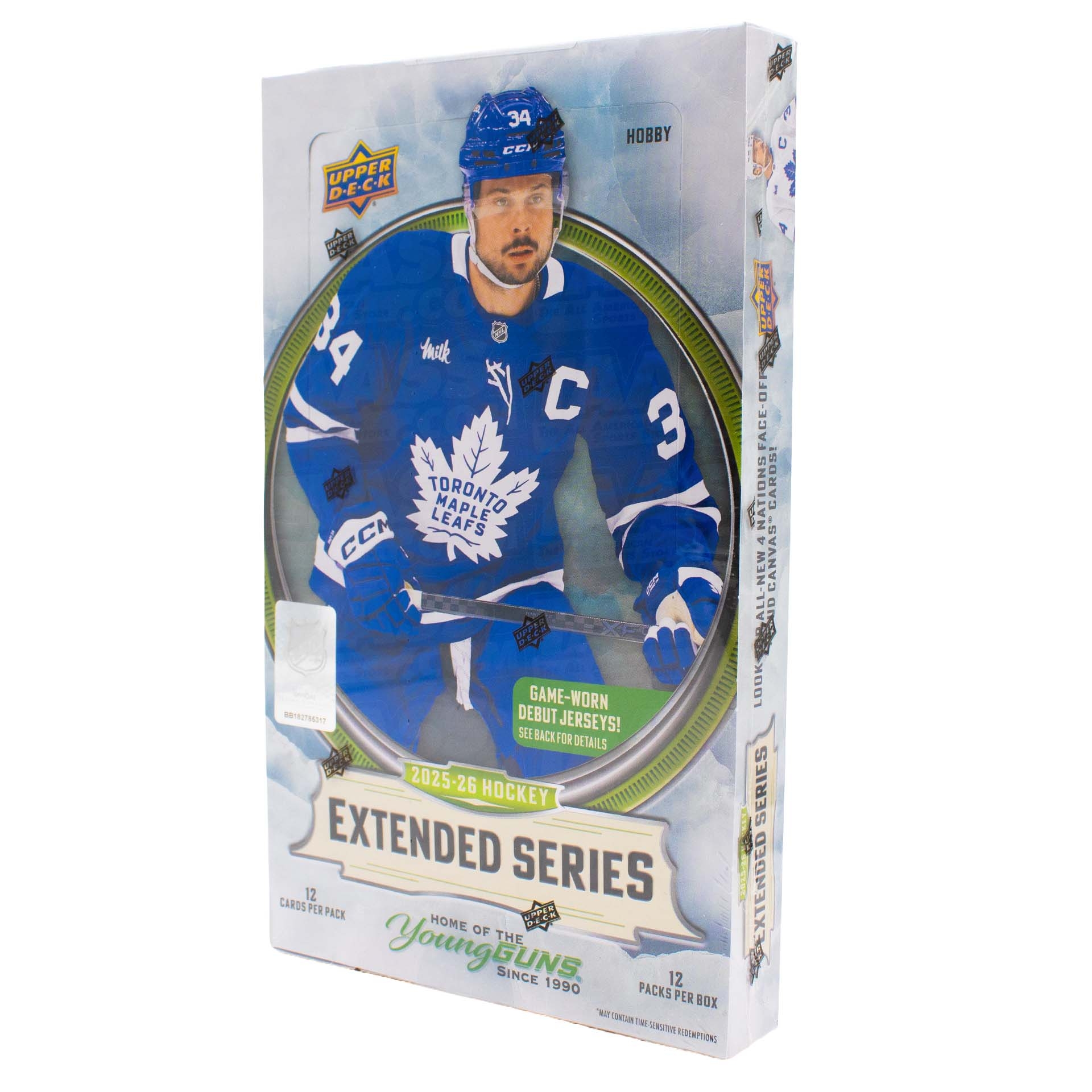 2025/26 Upper Deck Extended Series Hockey NHL Hobby Box