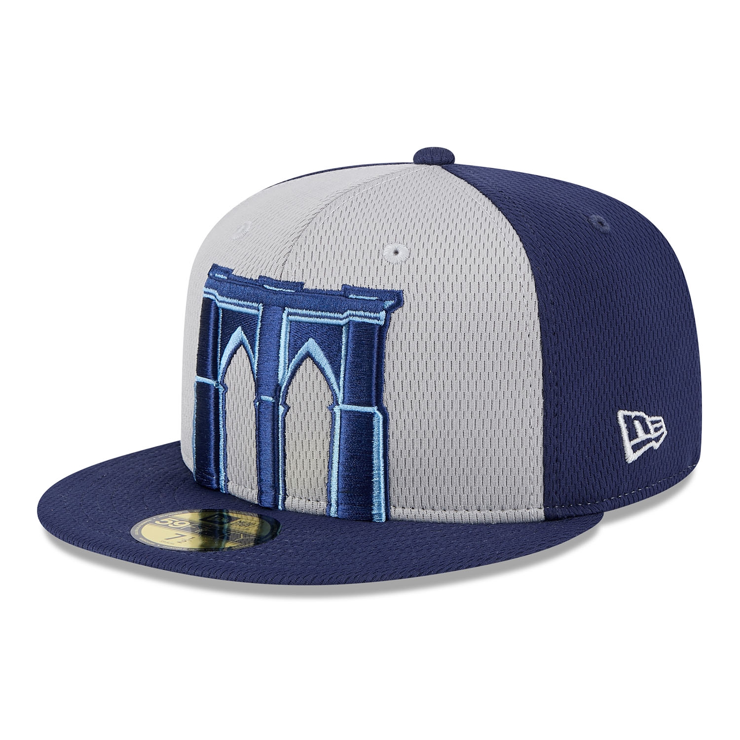 Brooklyn Cyclones MiLB Batting Practice Authentic 59FIFTY Fitted Cap Navy