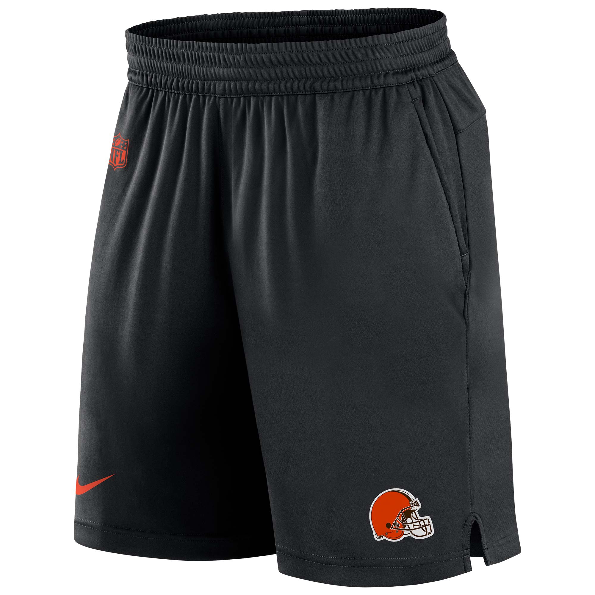 Cleveland Browns 2023 NFL Sideline Nike Dri-FIT Shorts Schwarz