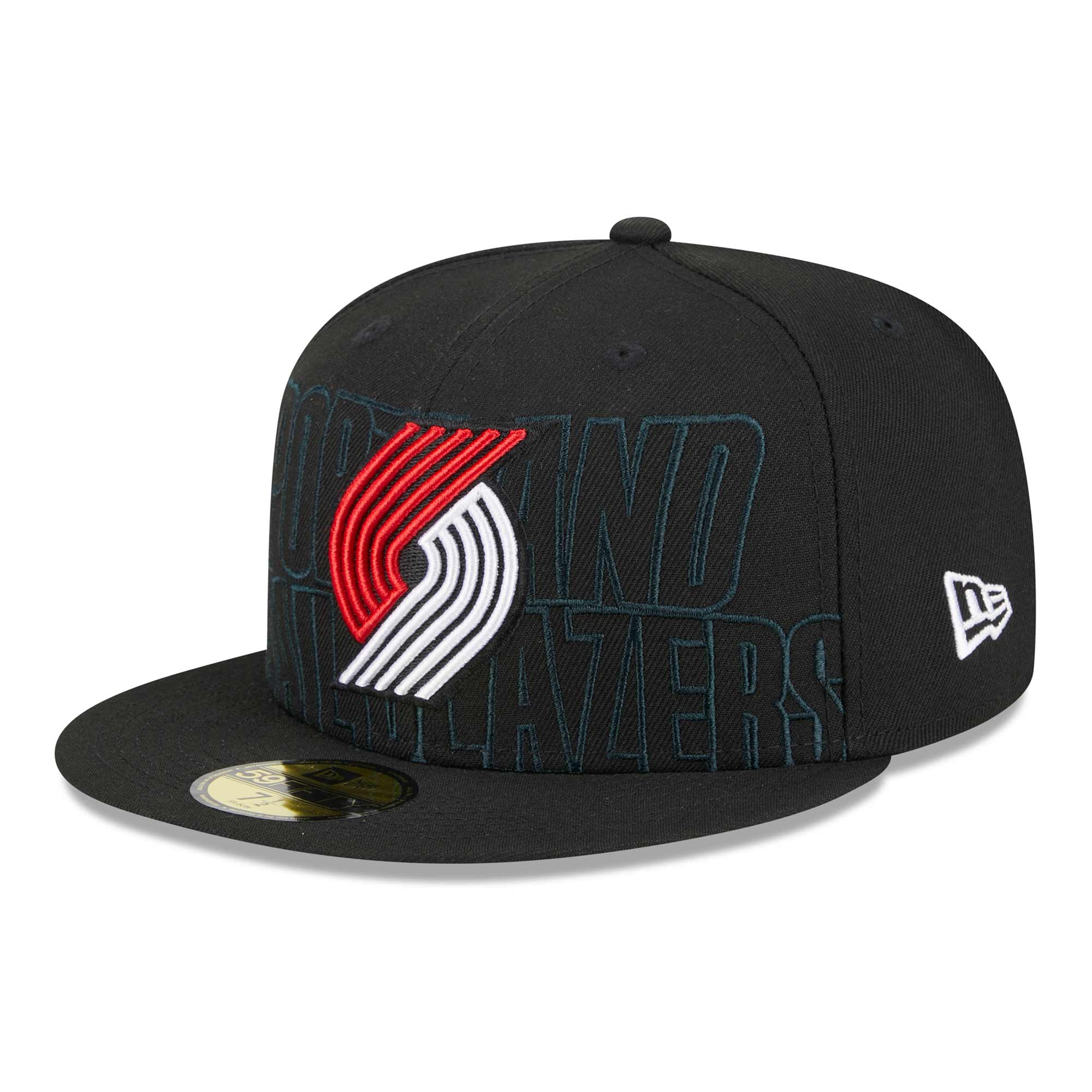 Portland Trail Blazers 2023 NBA Draft New Era 59FIFTY Fitted Cap Schwarz