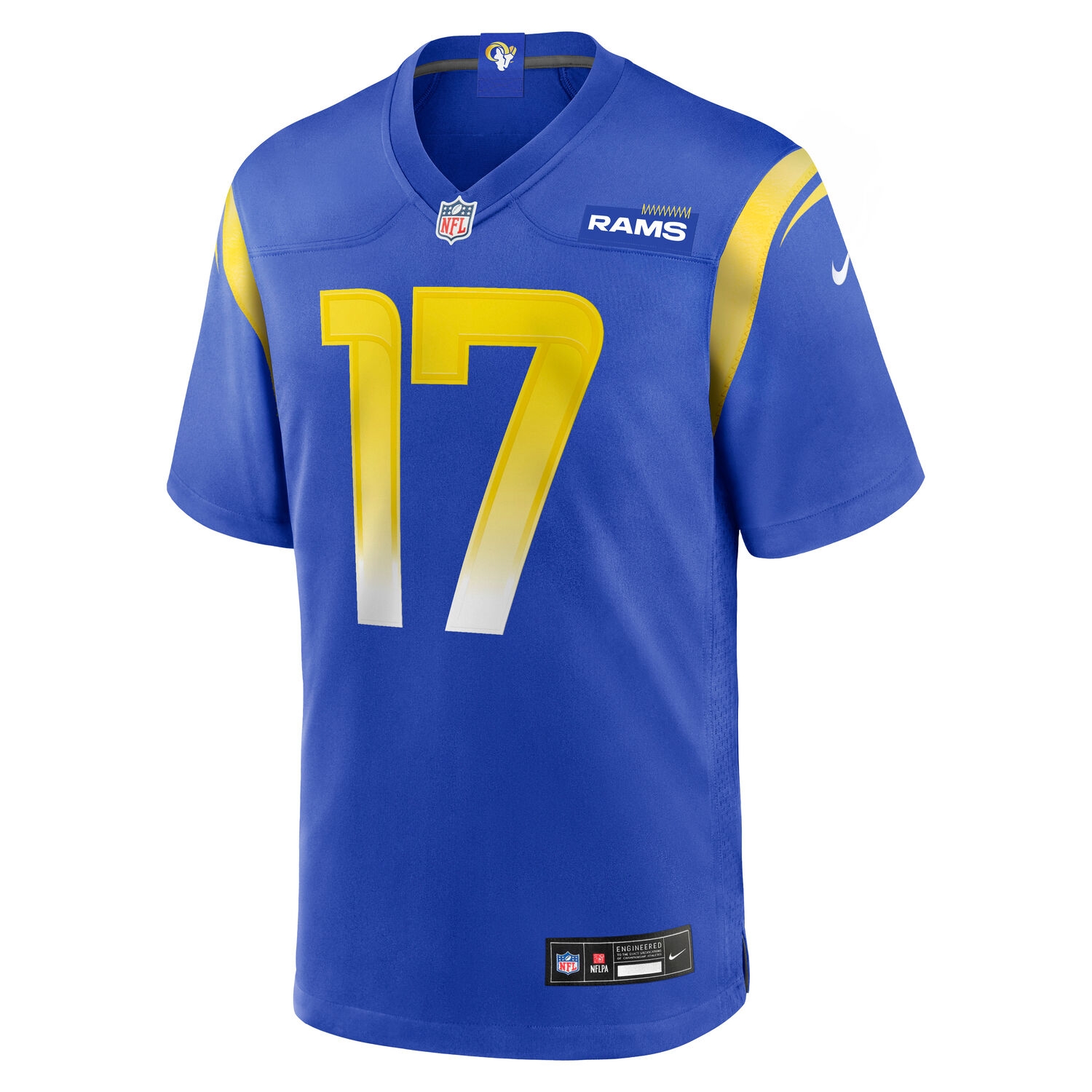 Nike Davante Adams #17 Los Angeles Rams Game NFL Jersey Blue
