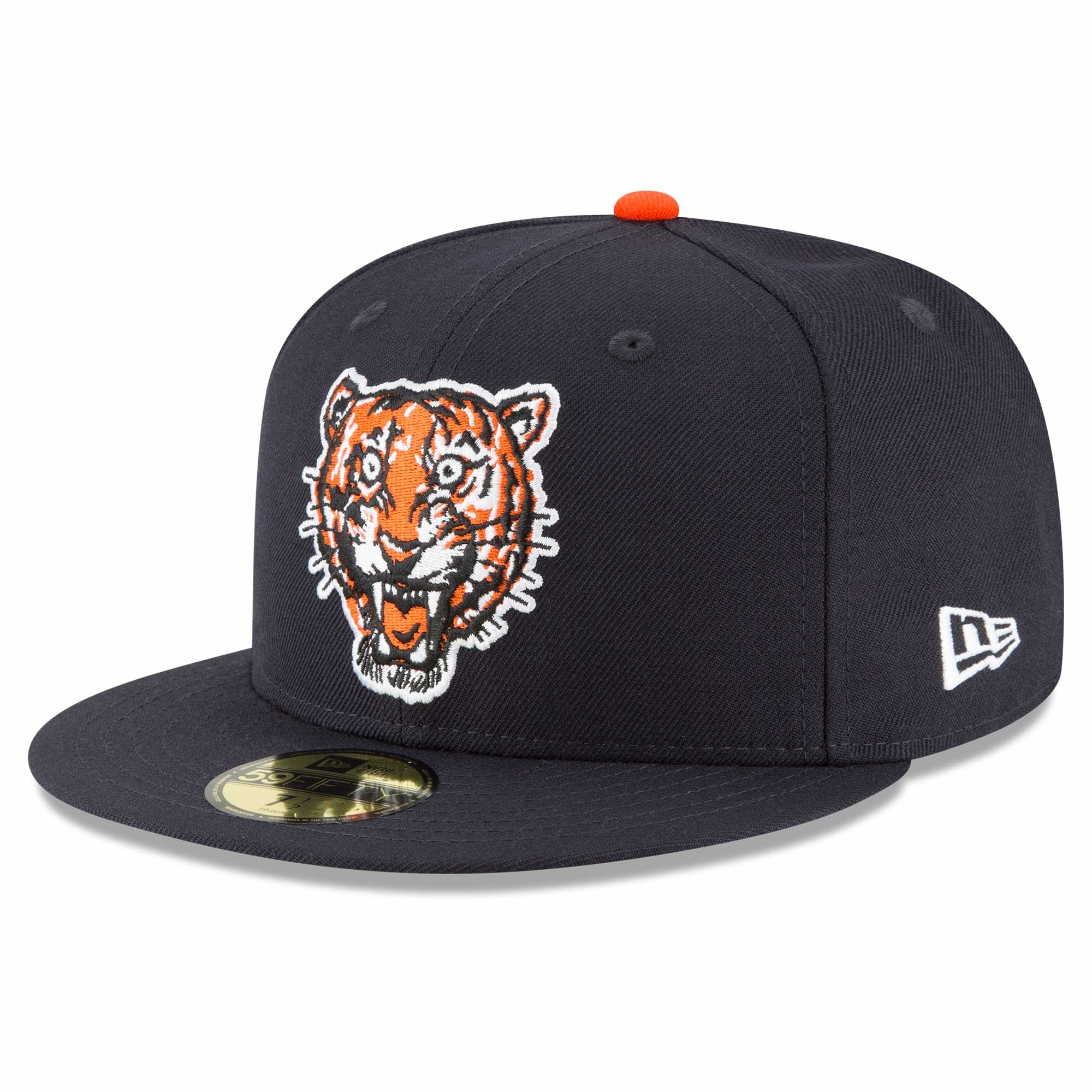 Detroit Tigers 1957 Cooperstown 59FIFTY Fitted MLB Cap Navy