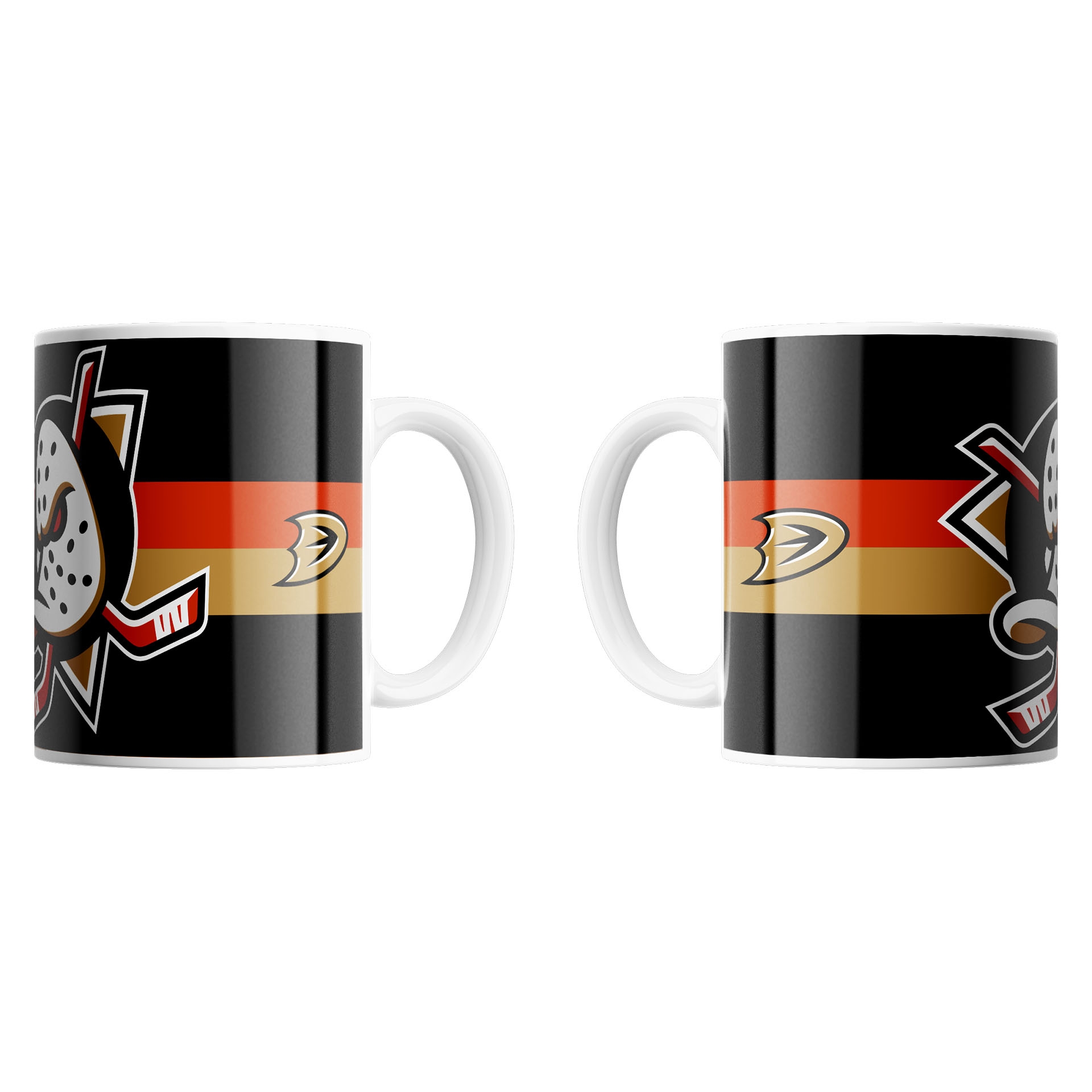 Anaheim Ducks Triple Logo NHL Jumbo Becher (450 ml)