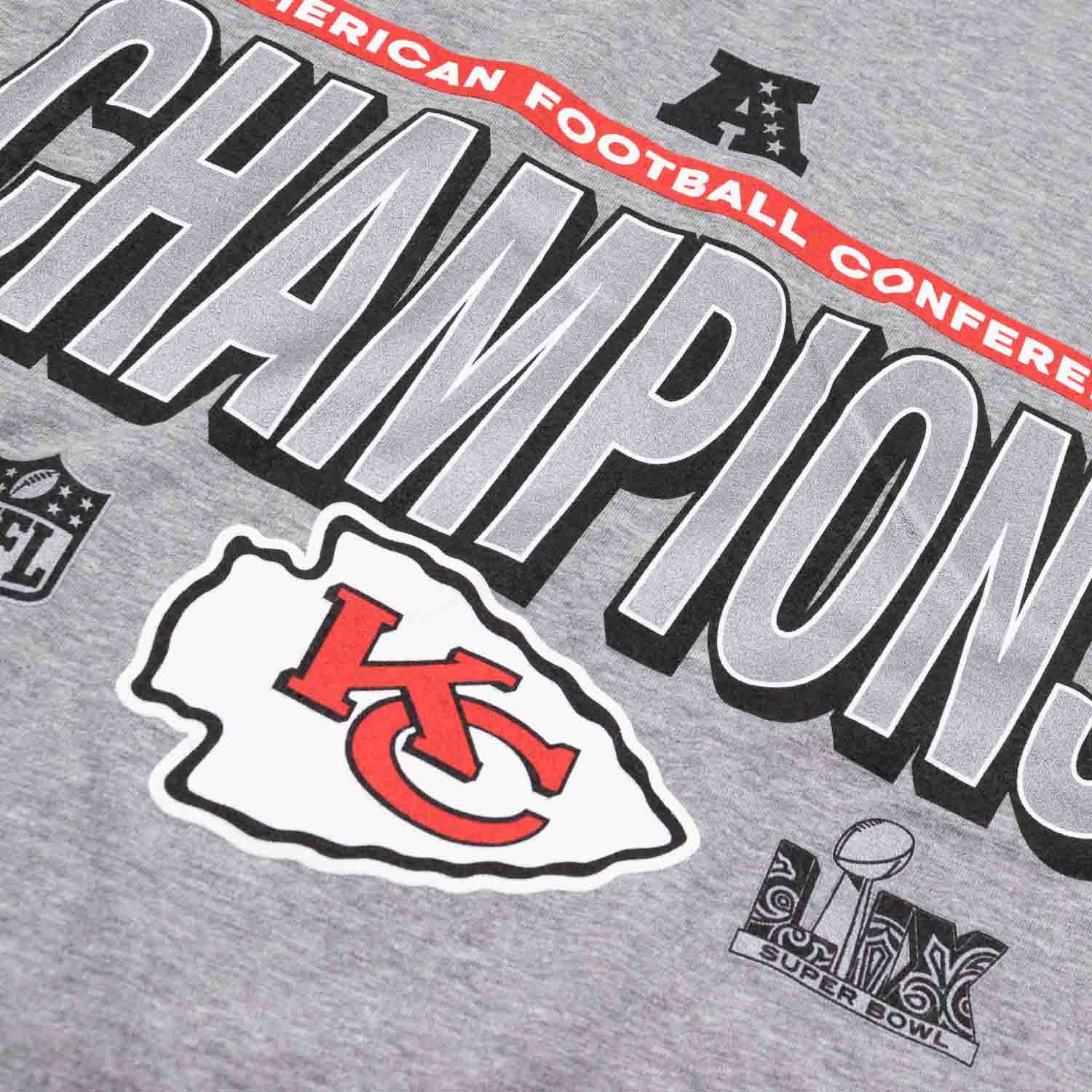 Nike Kansas City Chiefs 2024-25 AFC Champions Locker Room NFL T-Shirt