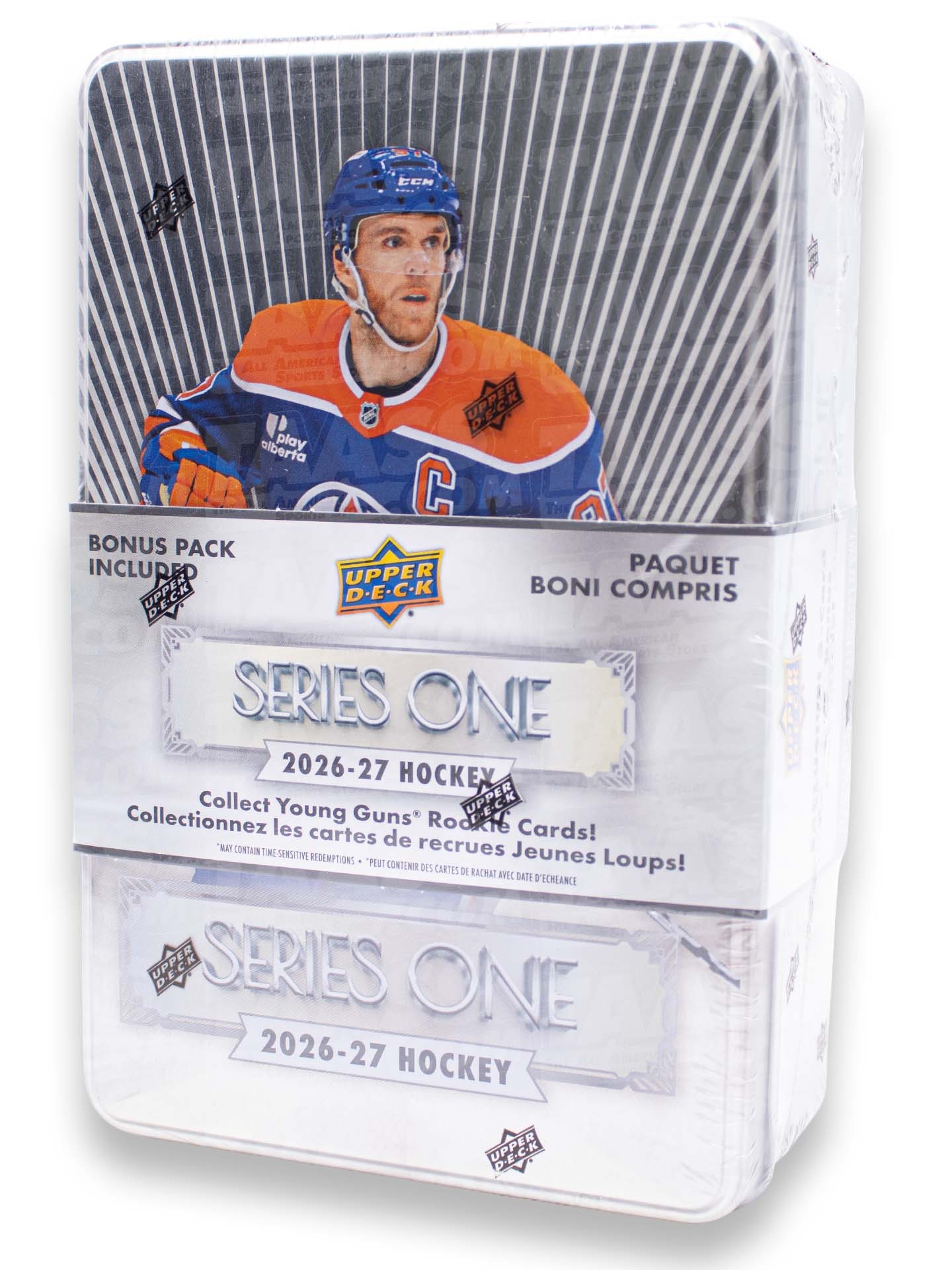 2026/27 Upper Deck Series 1 Hockey NHL Tin Box
