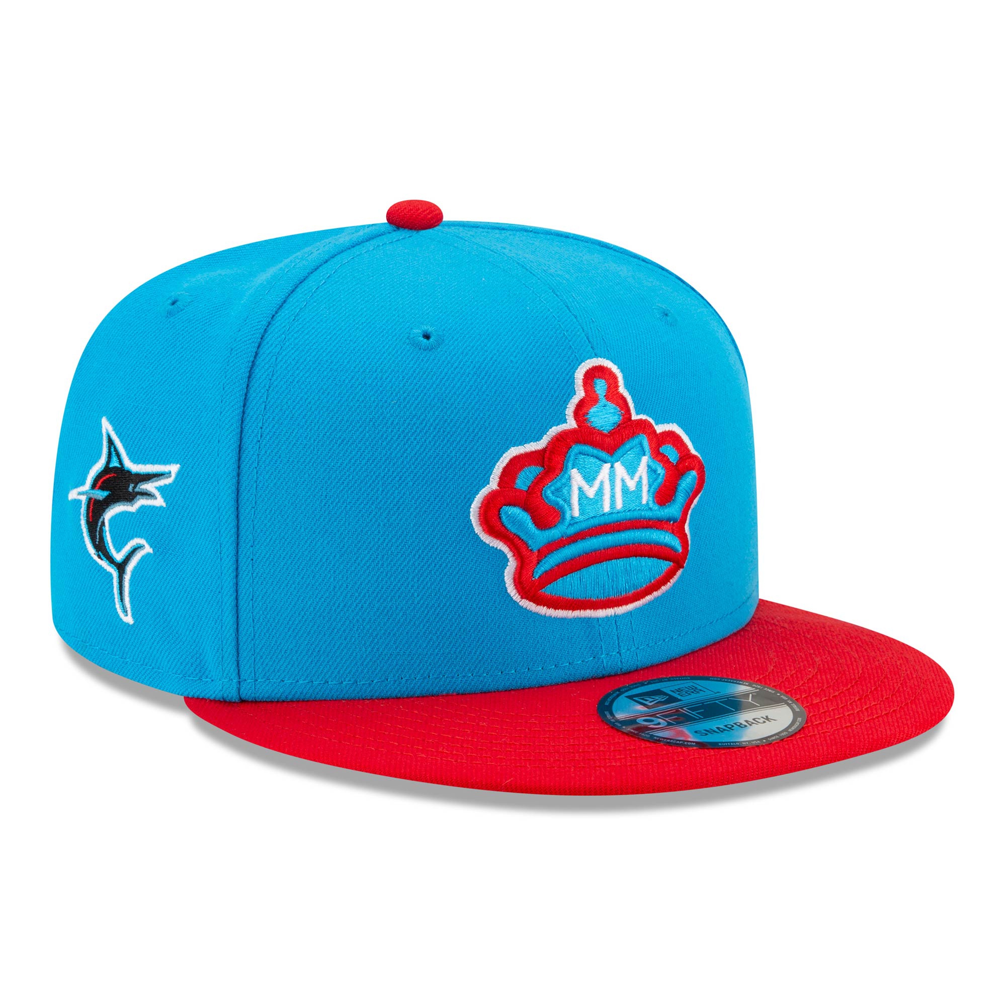 Miami Marlins Official MLB City Connect New Era 9FIFTY Snapback Cap