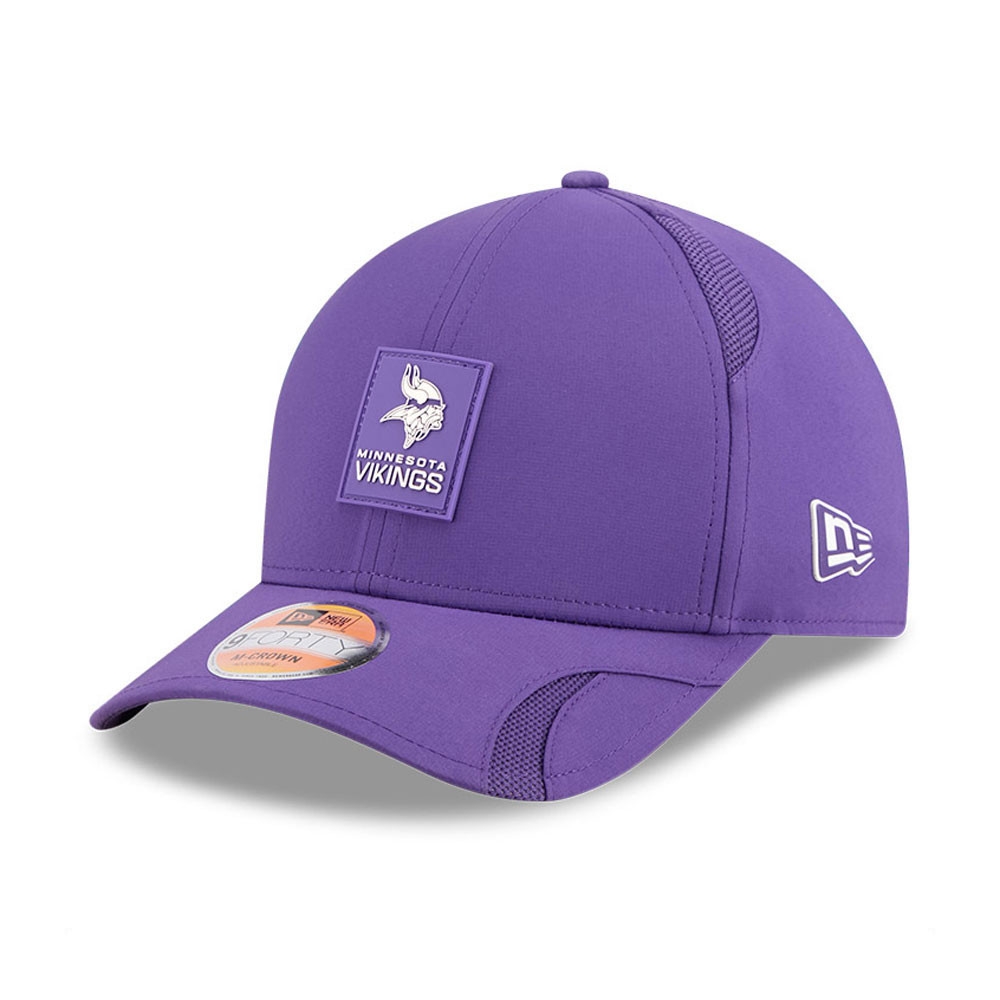 Minnesota Vikings 2025 NFL On-Field Sideline 9FORTY M-Crown Cap Purple