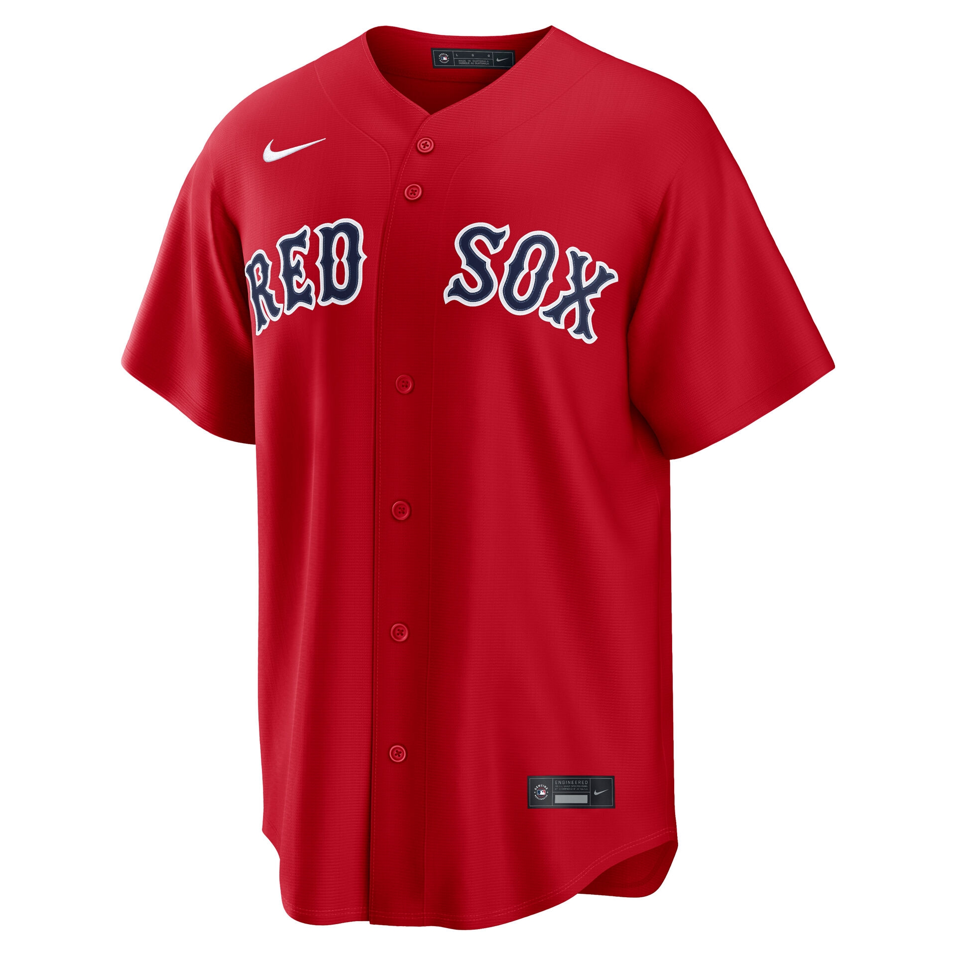Boston Red Sox Replica MLB Alternate Trikot Rot