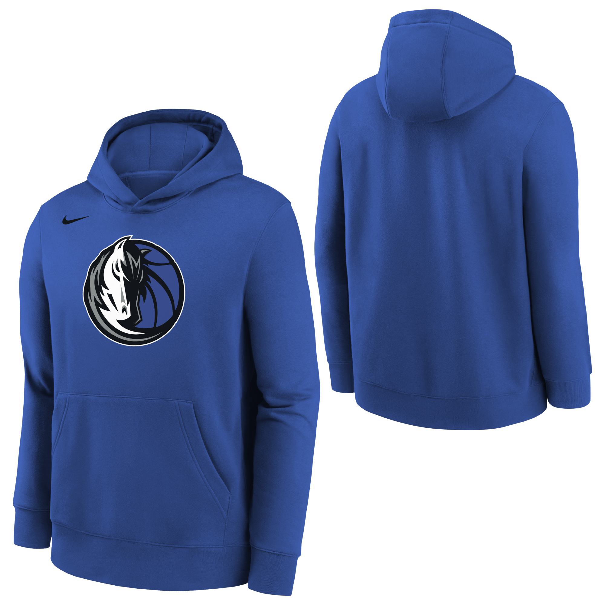 Dallas Mavericks Nike Fleece Essential NBA Hoodie Blue (YOUTH)