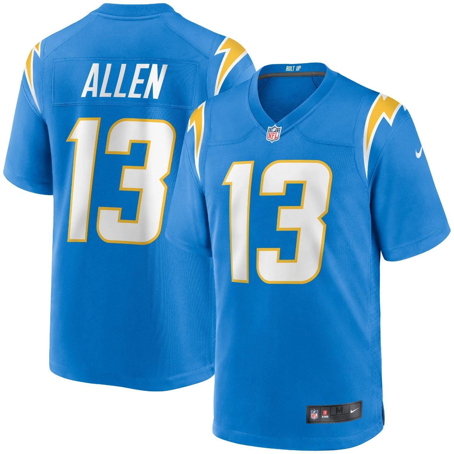 Keenan Allen #13 Los Angeles Chargers Nike Game NFL Trikot Powder Blue