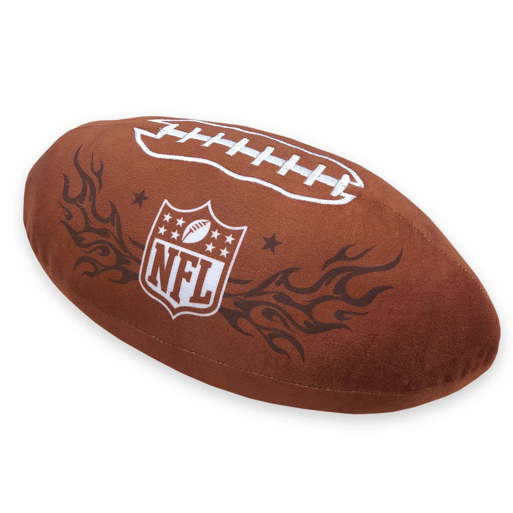 3D NFL Football Kissen Braun