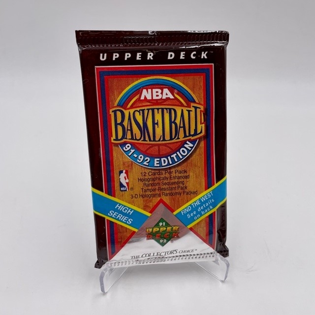 1991/92 Upper Deck Basketball Hobby Vintage NBA Pack