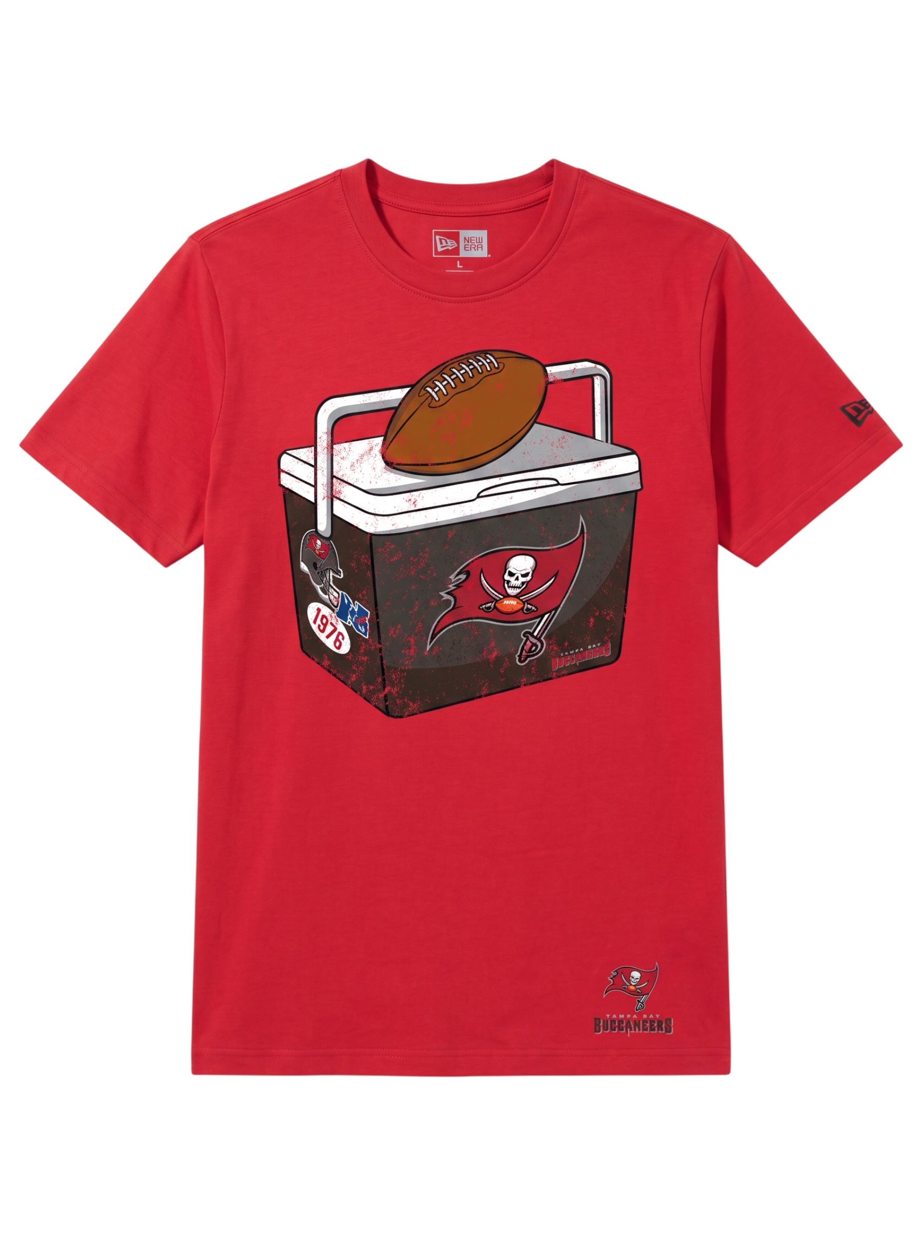 Tampa Bay Buccaneers NFL Training Cooler T-Shirt Red