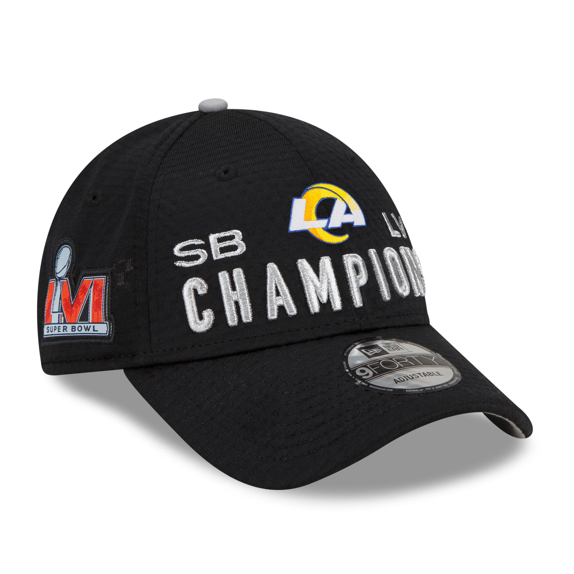 Los Angeles Rams Super Bowl LVI Champions Locker Room New Era 9FORTY NFL Cap