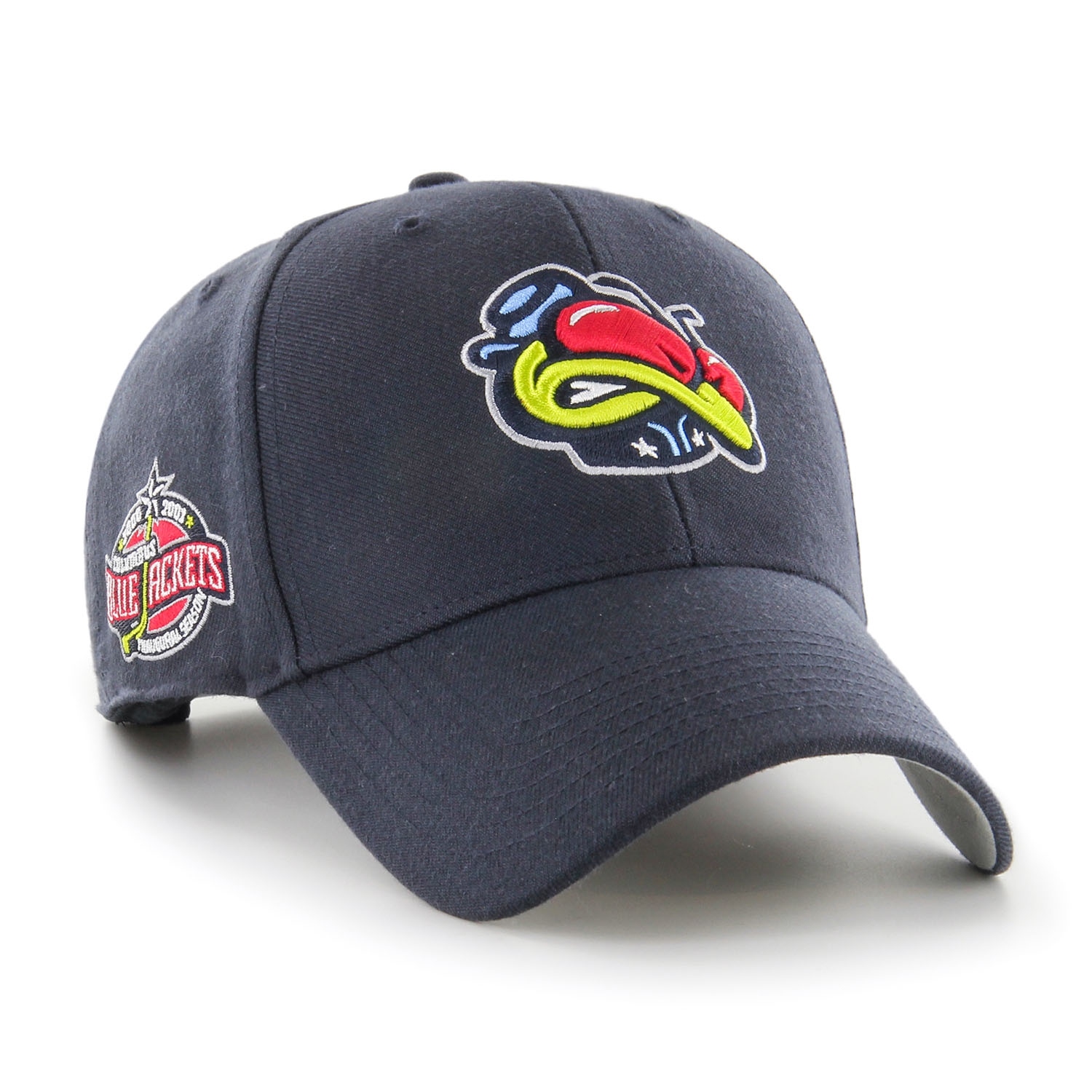Columbus Blue Jackets Inaugural Season '47 MVP Snapback NHL Cap Navy