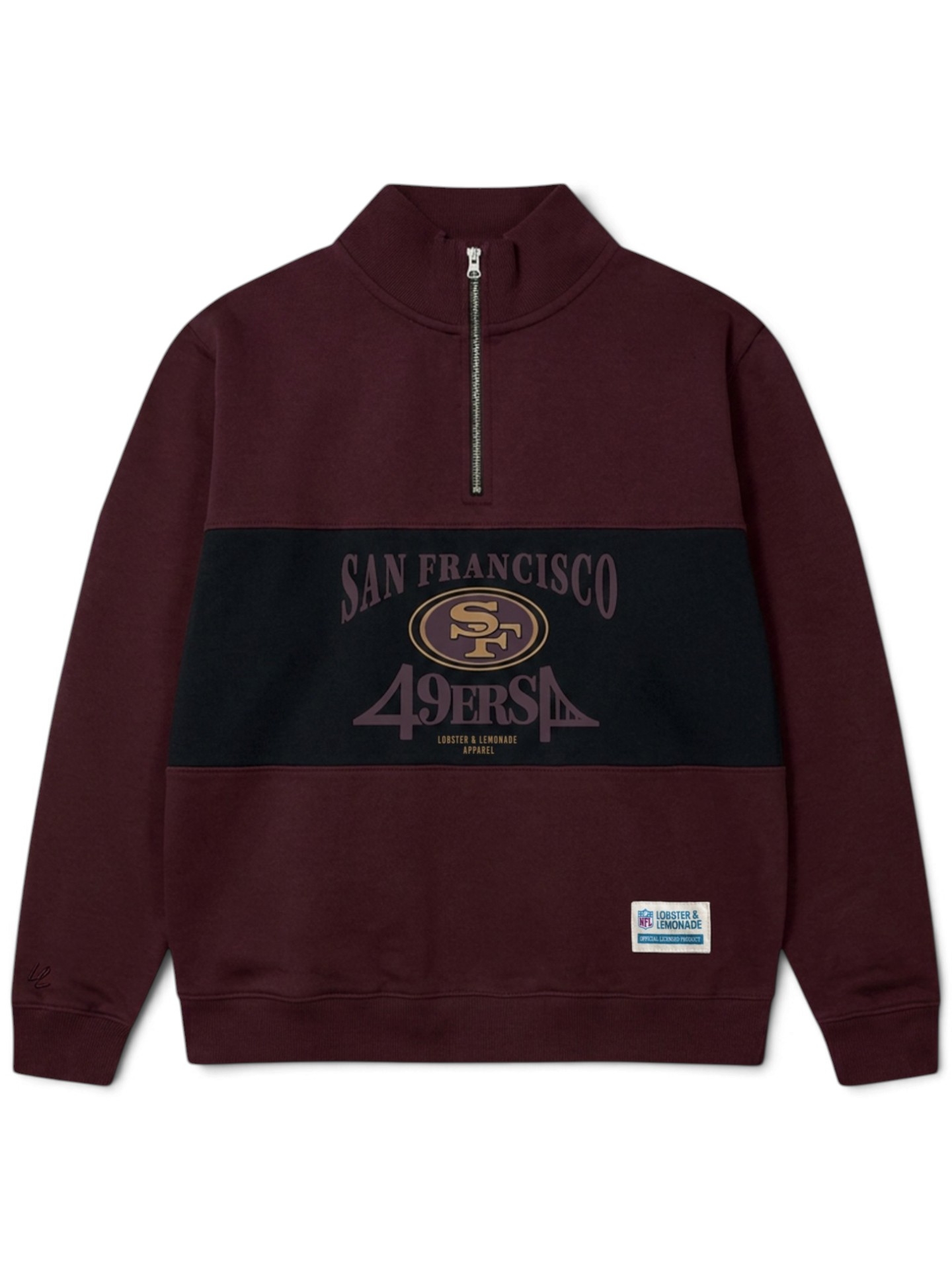 San Francisco 49ers NFL Classics L&L '83 Half Zip