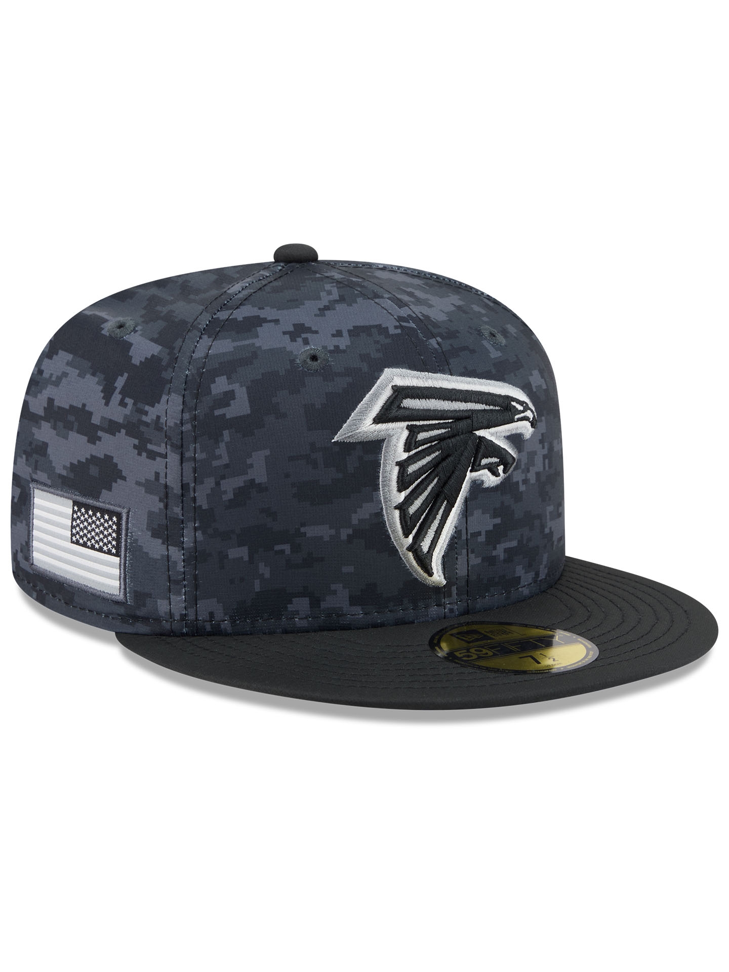 Atlanta Falcons 2026 NFL Salute to Service 59FIFTY Fitted Cap Black