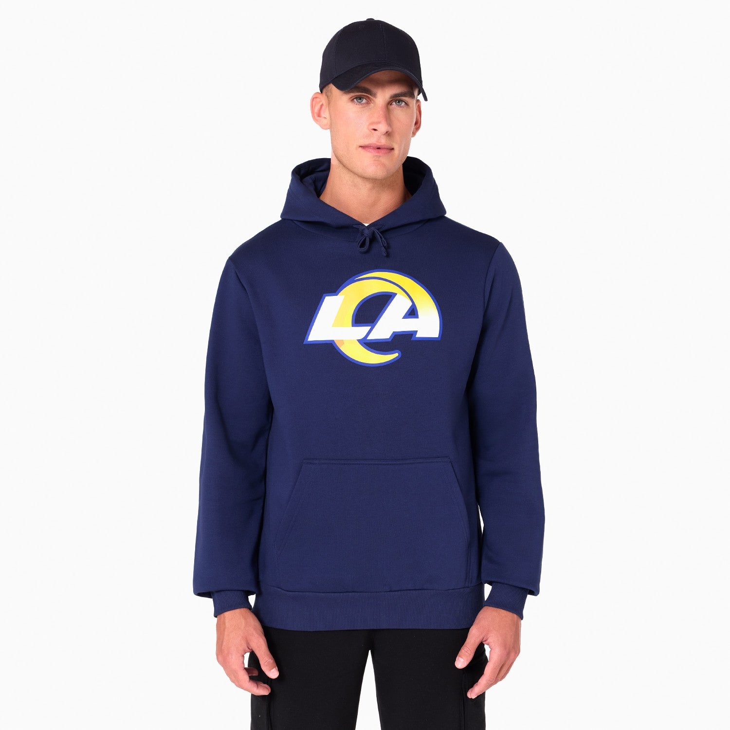 Los Angeles Rams Logo Hoodie New Era NFL Sweatshirt