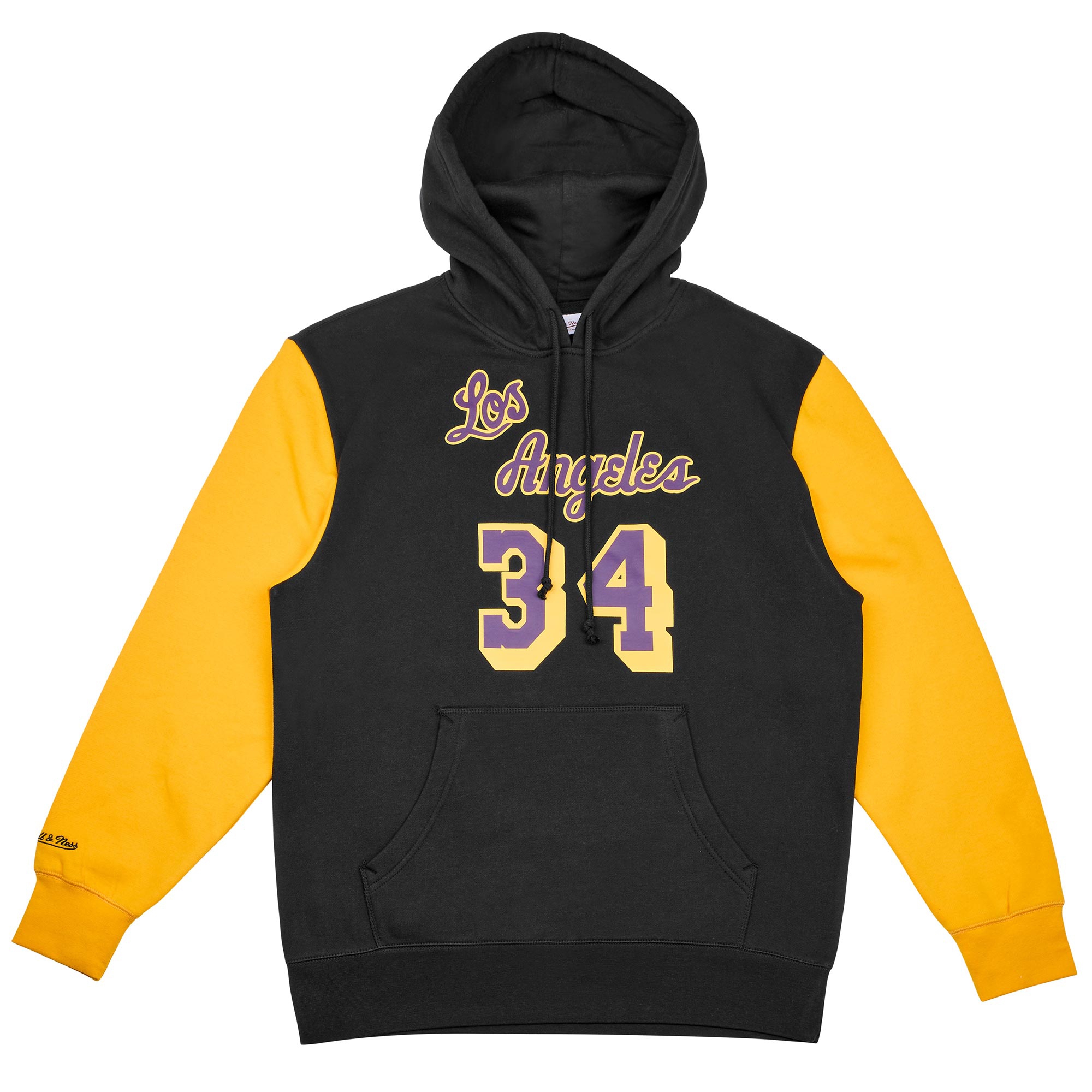 Shaquille O'Neal #34 Los Angeles Lakers N&N Player NBA Hoodie Schwarz