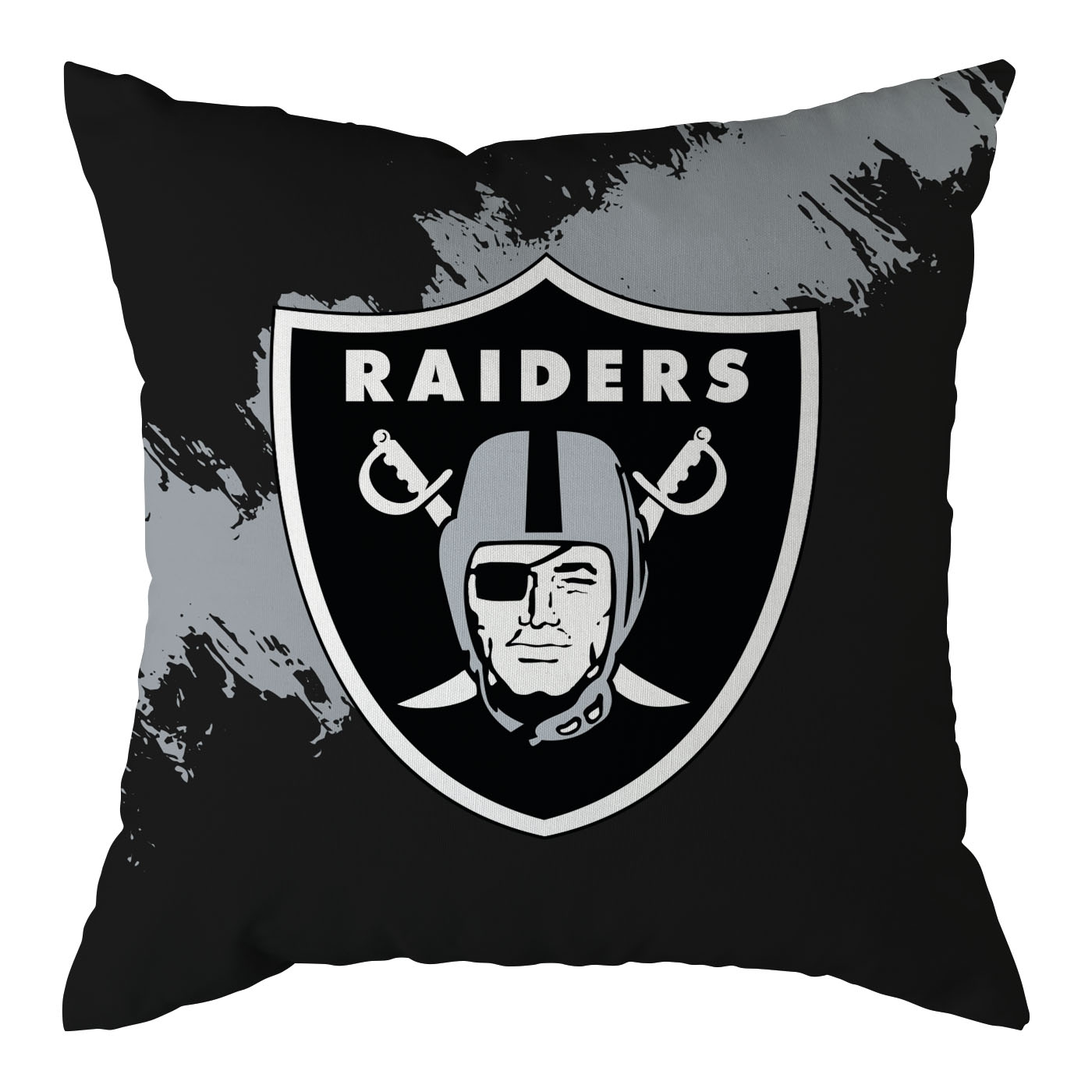 Las Vegas Raiders Brush NFL Cushion