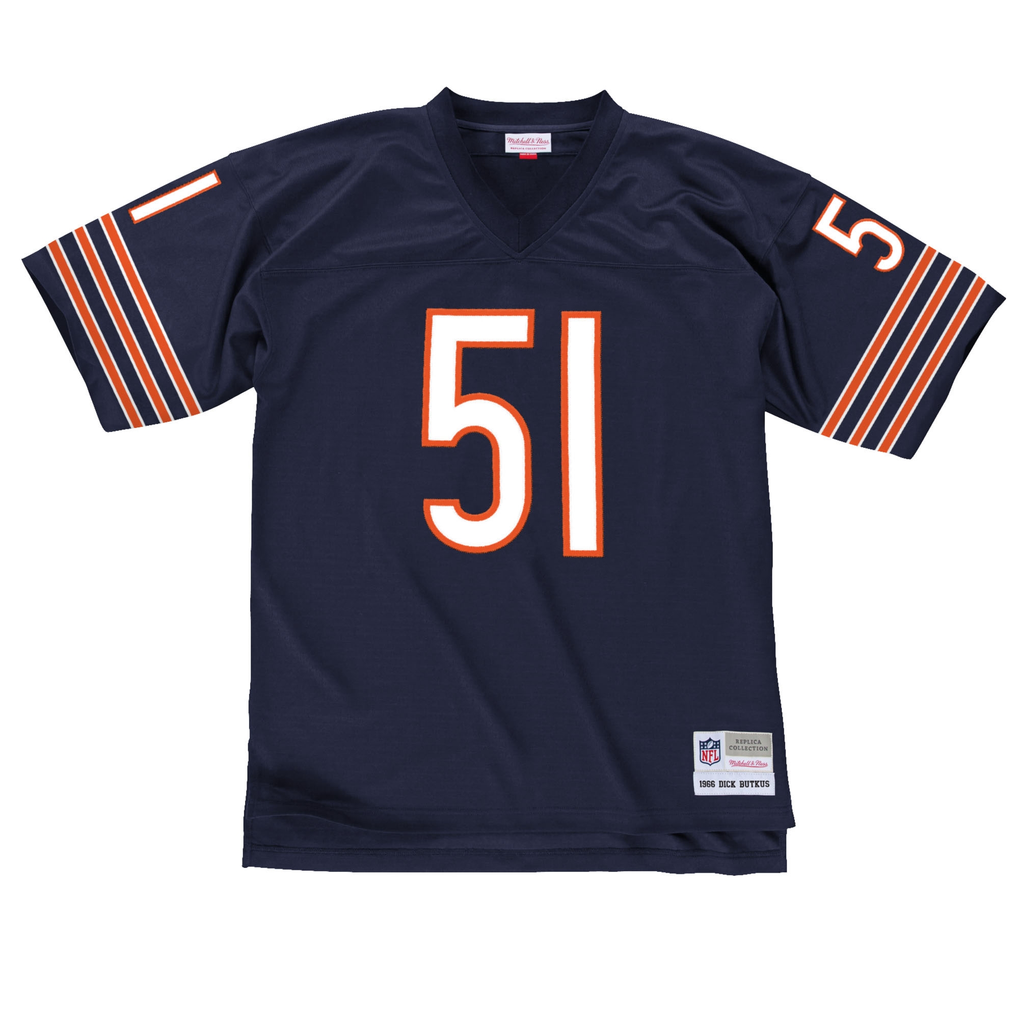 Dick Butkus #51 Chicago Bears Mitchell & Ness Throwback NFL Trikot Navy