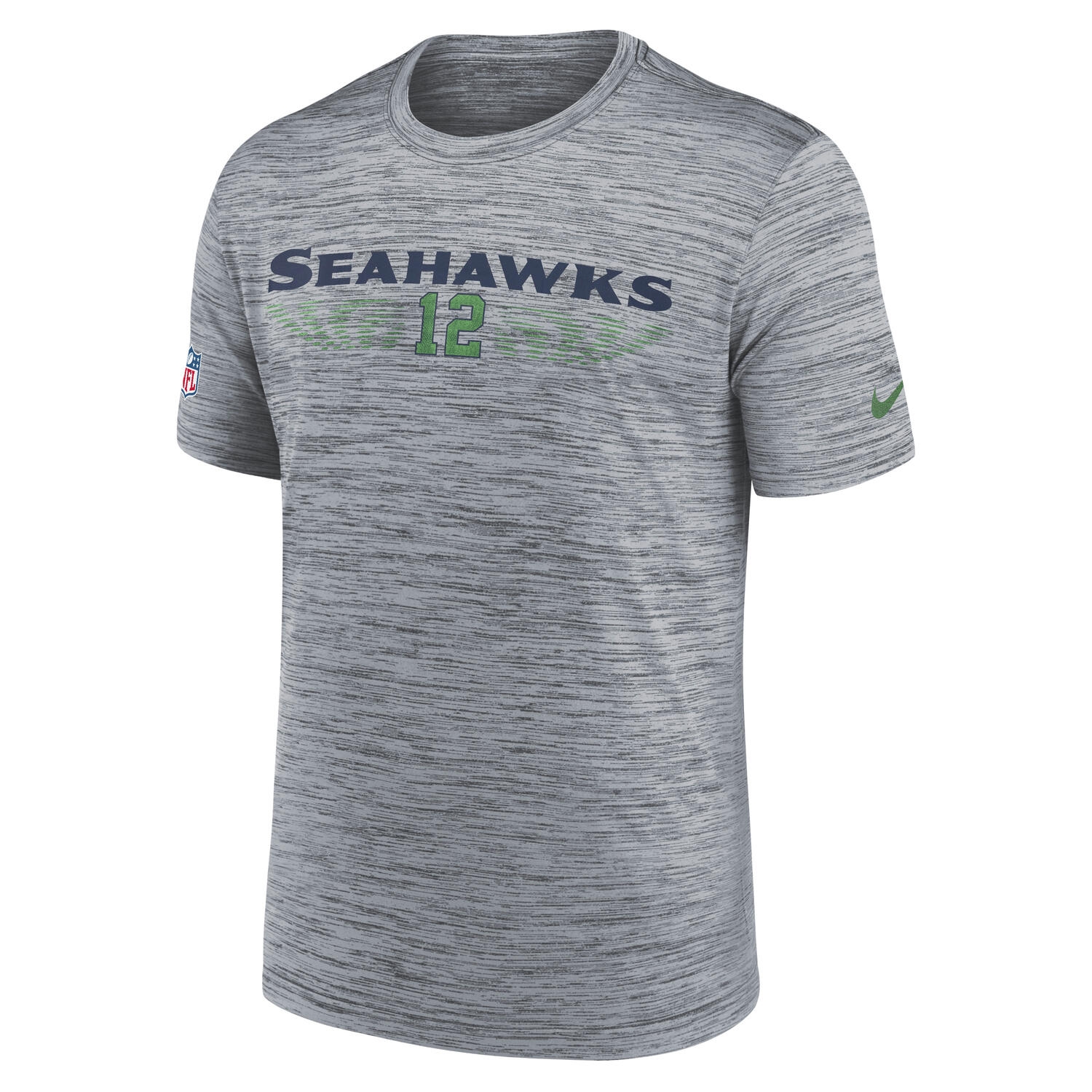 Seattle Seahawks 2025 Rivalries Velocity Dri-FIT NFL T-Shirt Gray