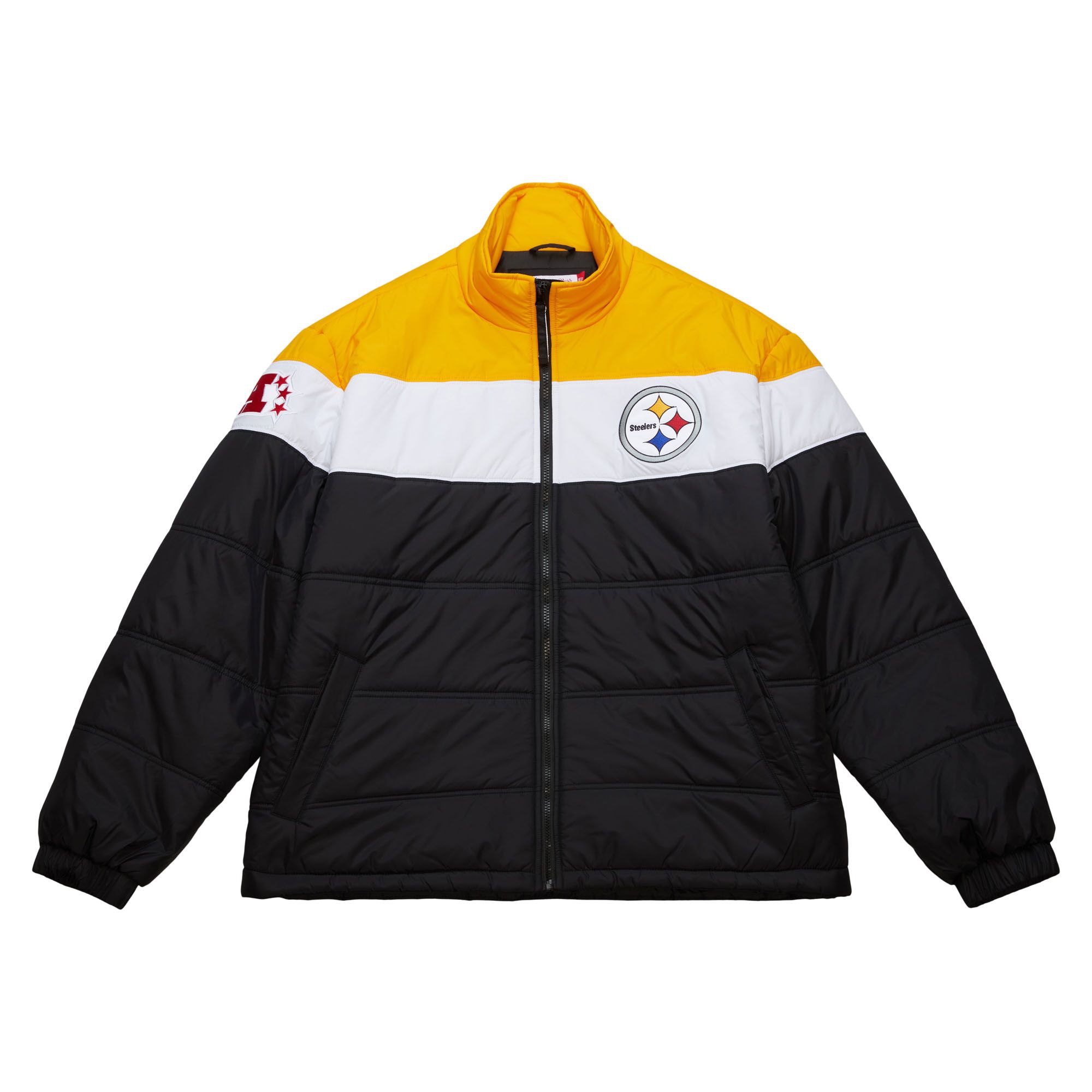 Pittsburgh Steelers Mitchell & Ness In The Clutch Puffer NFL Jacke