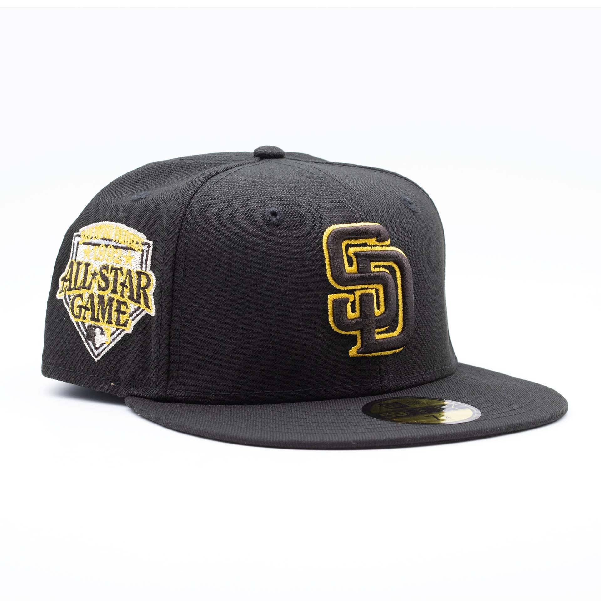 San Diego Padres 1992 All-Star Game 59FIFTY Fitted MLB Cap Schwarz