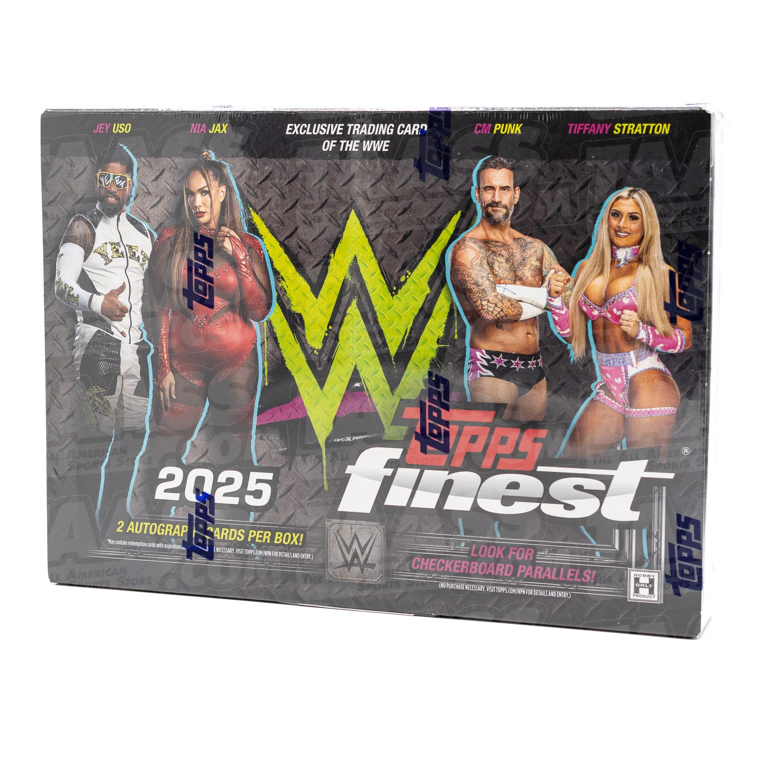 2025 Topps Finest WWE Hobby Box