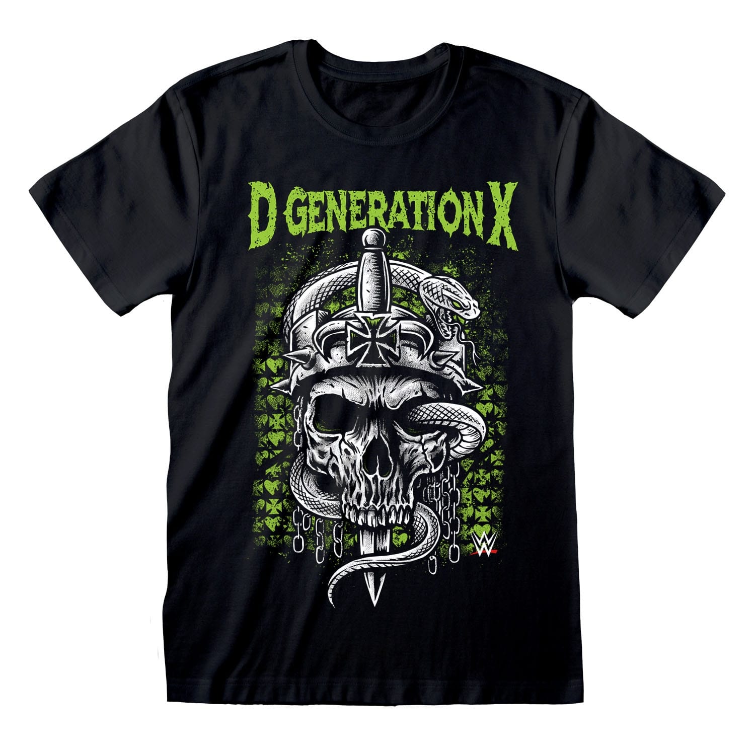 D-Generation X WWE T-Shirt Schwarz
