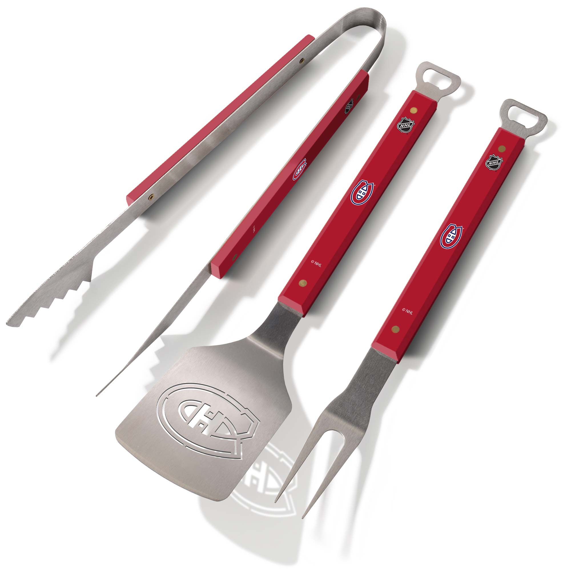 Montreal Canadiens NHL Spirit Barbecue Grillbesteck-Set (3-Teilig)