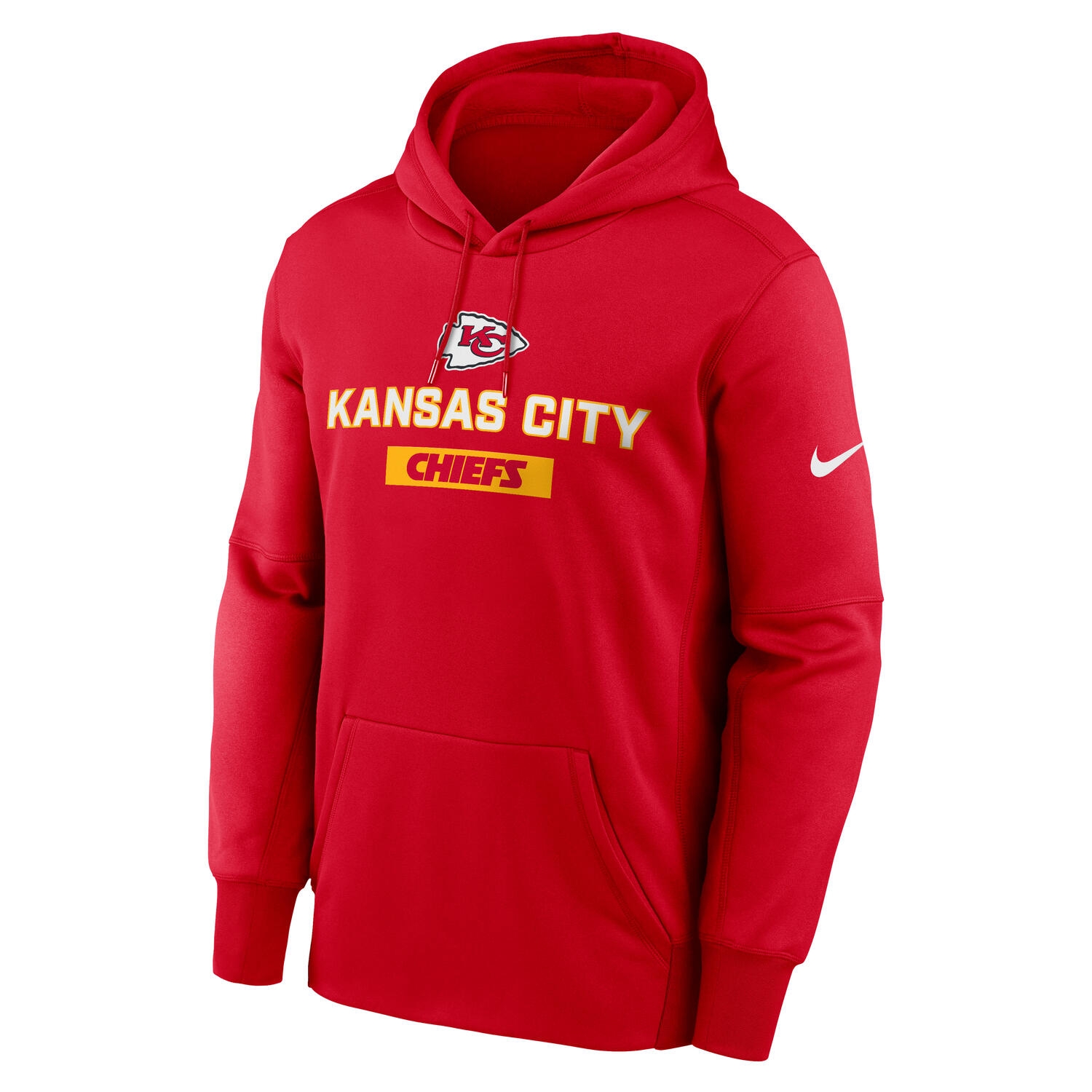 Kansas City Chiefs Toss Sweep Therma-FIT NFL Hoodie Red