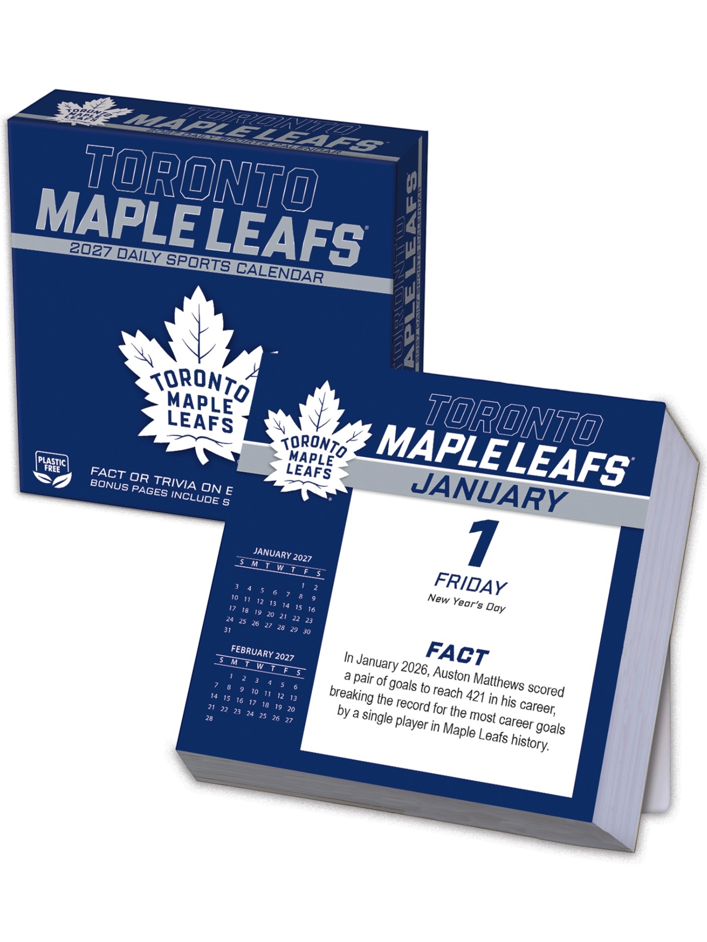 Toronto Maple Leafs 2027 NHL Tischkalender